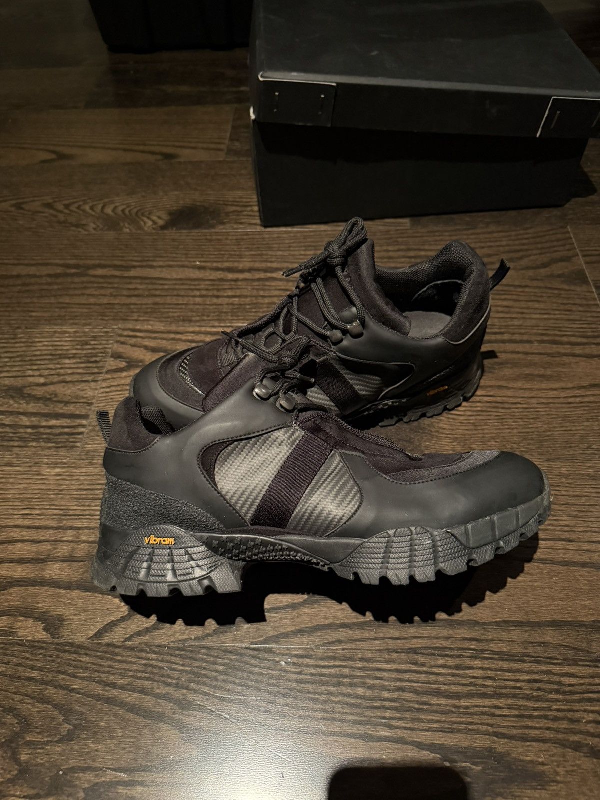 1017 ALYX 9SM × ROA Alyx ROA Black Carbon AW19 Size US 10 / EU 43 - 4 Thumbnail
