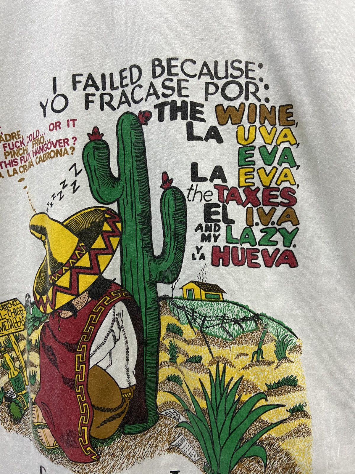 Vintage VINTAGE CHAPALA JALISCO MEXICO TEE SHIRT Size US XL / EU 56 / 4 - 5 Thumbnail