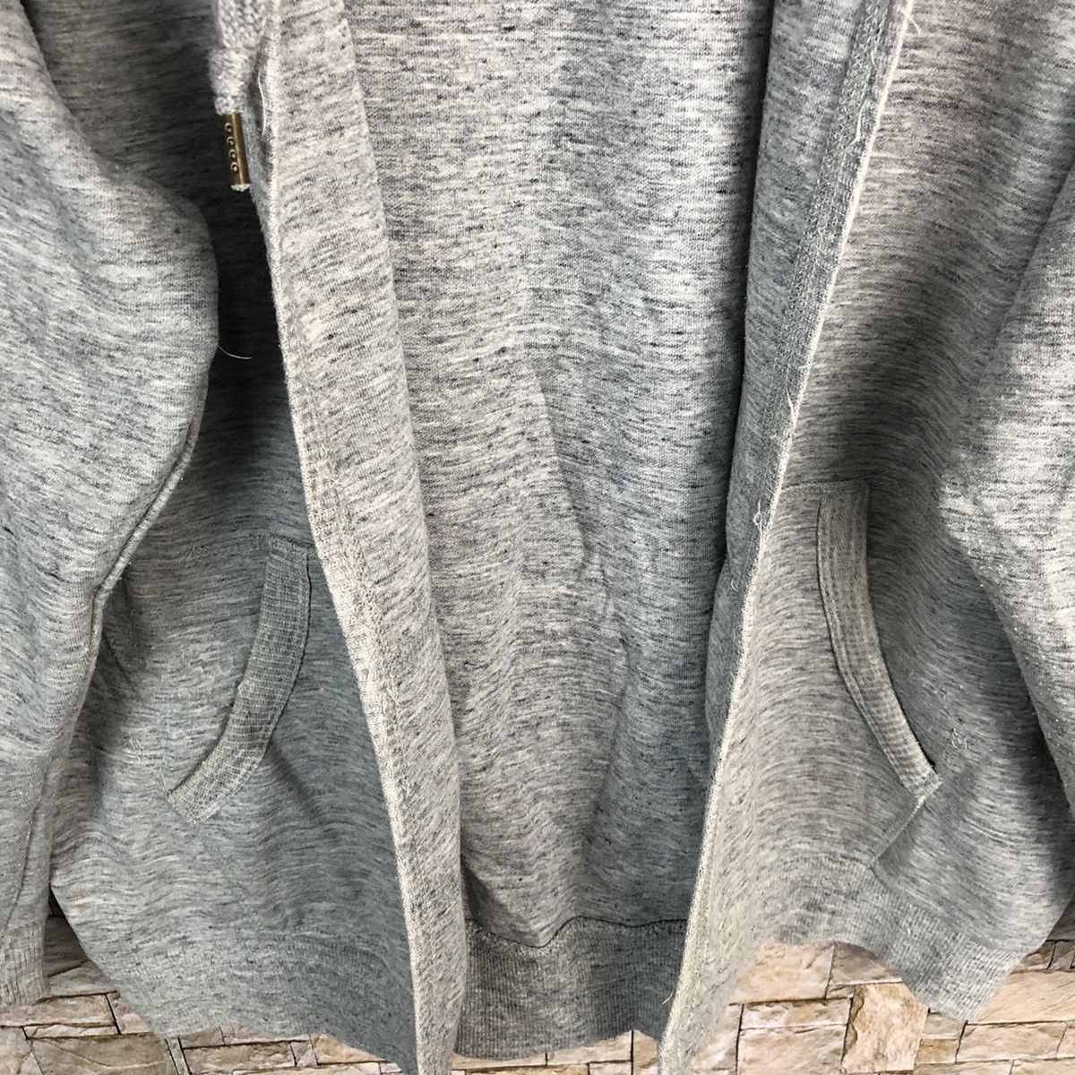 Japanese Brand Hummer vintage Grey Hoodie cardigan sweater #A228 Size US XL / EU 56 / 4 - 11 Thumbnail