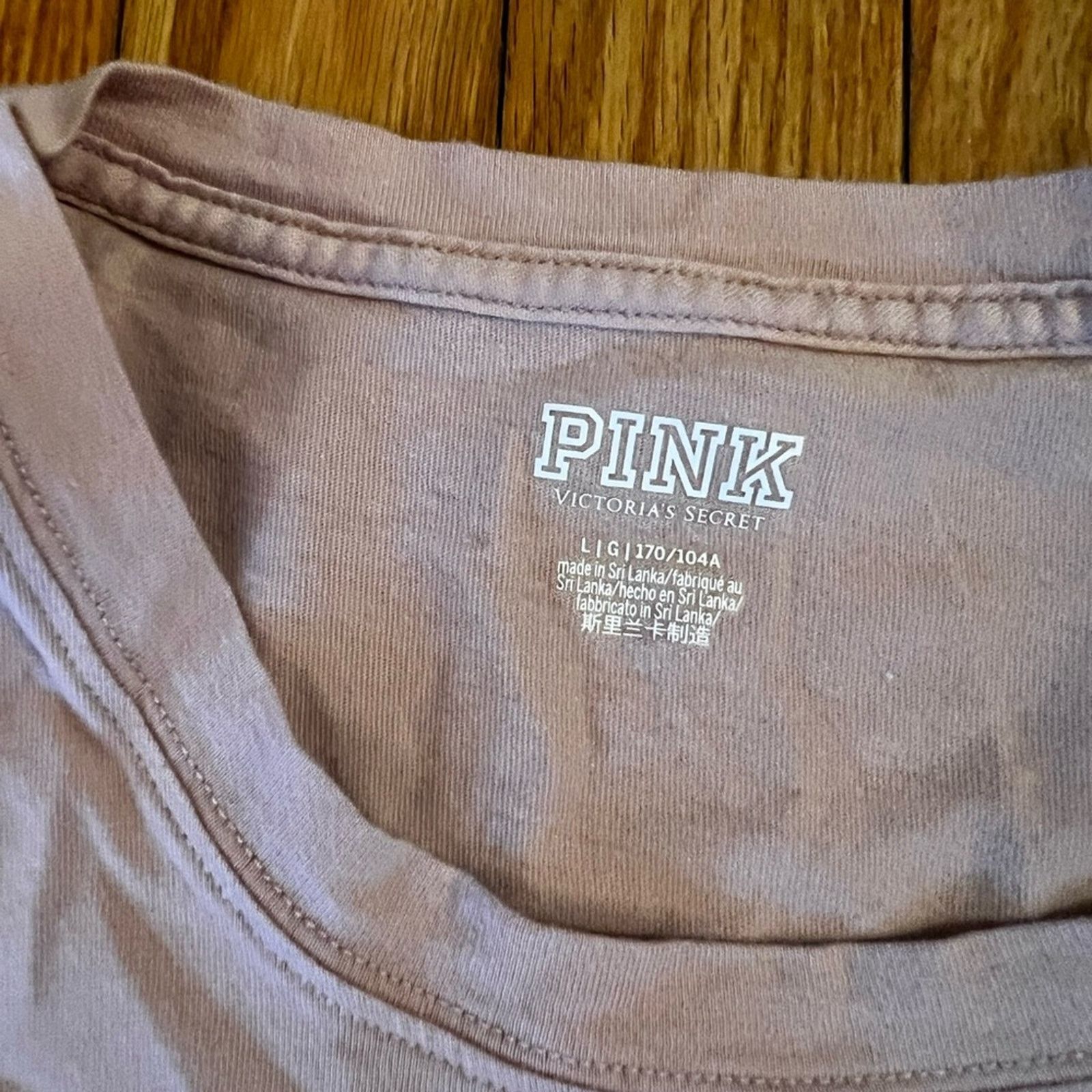 Victoria's Secret PINK Victoria's Secret Long Sleeve Shirt Size L / US 10 / IT 46 - 2 Thumbnail