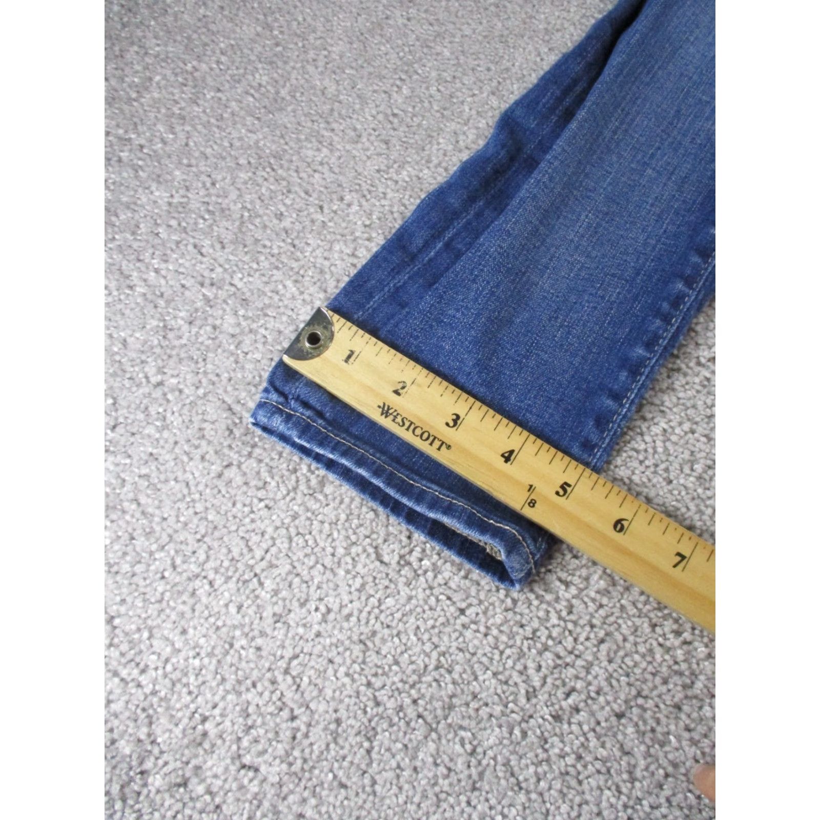 AG Jeans AG Jeans Womens 27 The Legging Ankle Medium Wash Denim Skinny Size 27" / US 4 / IT 40 - 6 Thumbnail