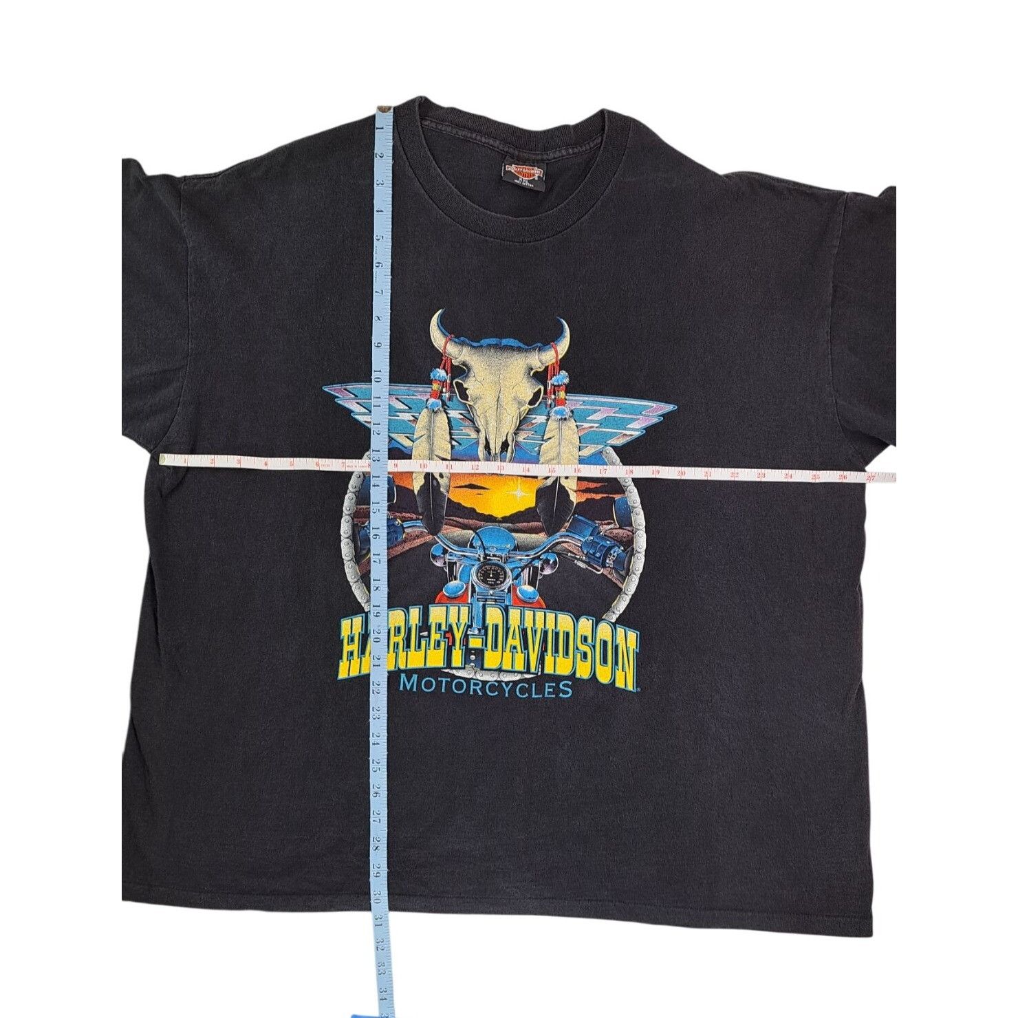 Harley Davidson Vintage Harley Davidson Topeka Kansas T-Shirt XXL Skull Size US XXL / EU 58 / 5 - 10 Thumbnail