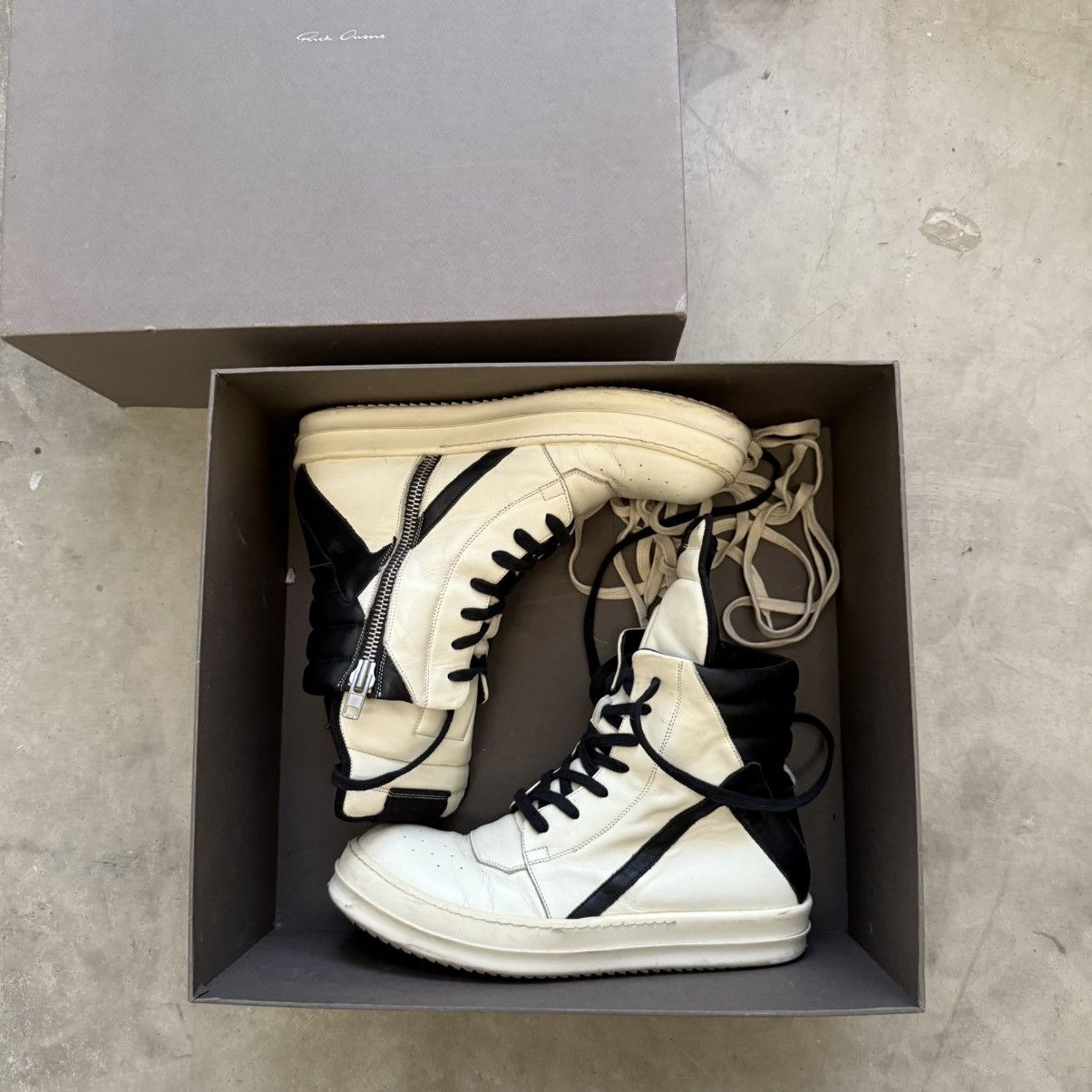 本物 RICK OWENS GEOBASKET 42 MIDWEST（Rick Owens | MIDWEST