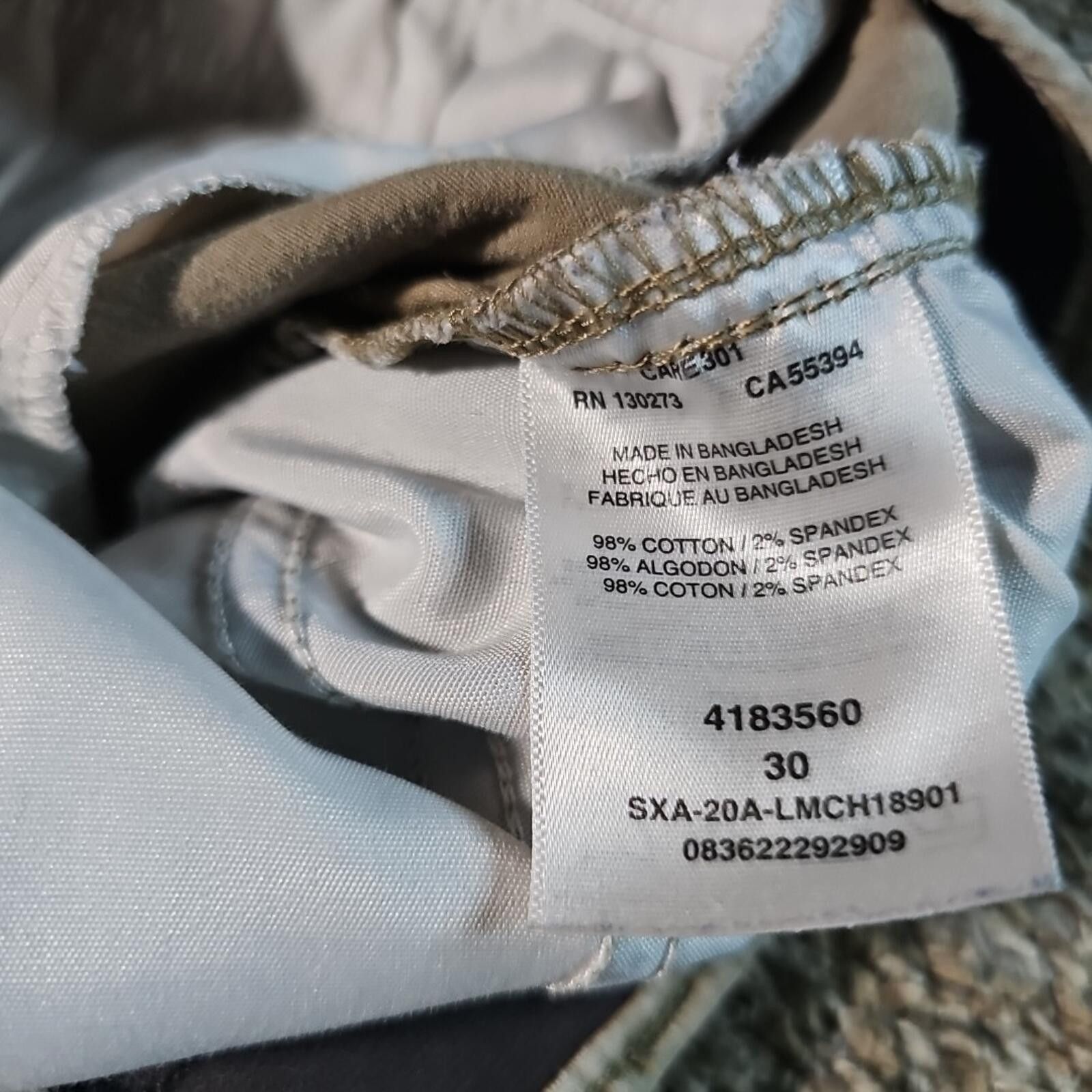 Lee Lee Extreme Comfort Sz 30 Beige Khaki Shorts Size US 30 / EU 46 - 4 Thumbnail