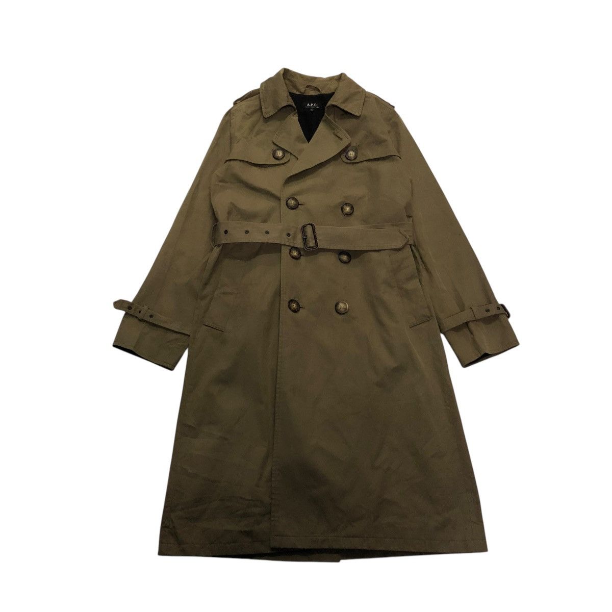 A.P.C. 🔥RUNWAY LONG JACKET APC DOUBLE BREAST Size US S / EU 44-46 / 1 - 1 Thumbnail