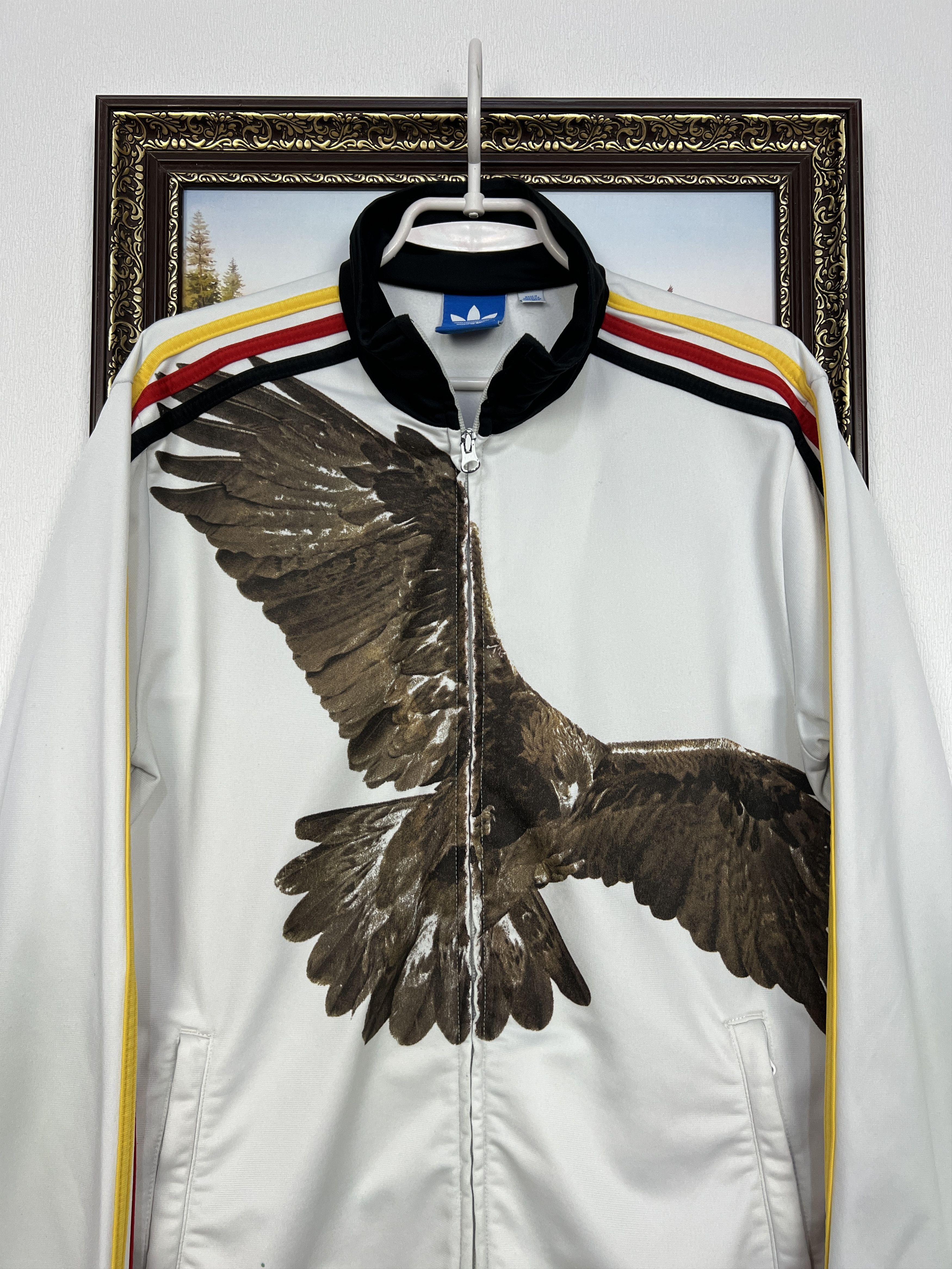 Adidas Vintage Adidas Originals Gerd Muller Germany Football Jacket Size US M / EU 48-50 / 2 - 2 Thumbnail
