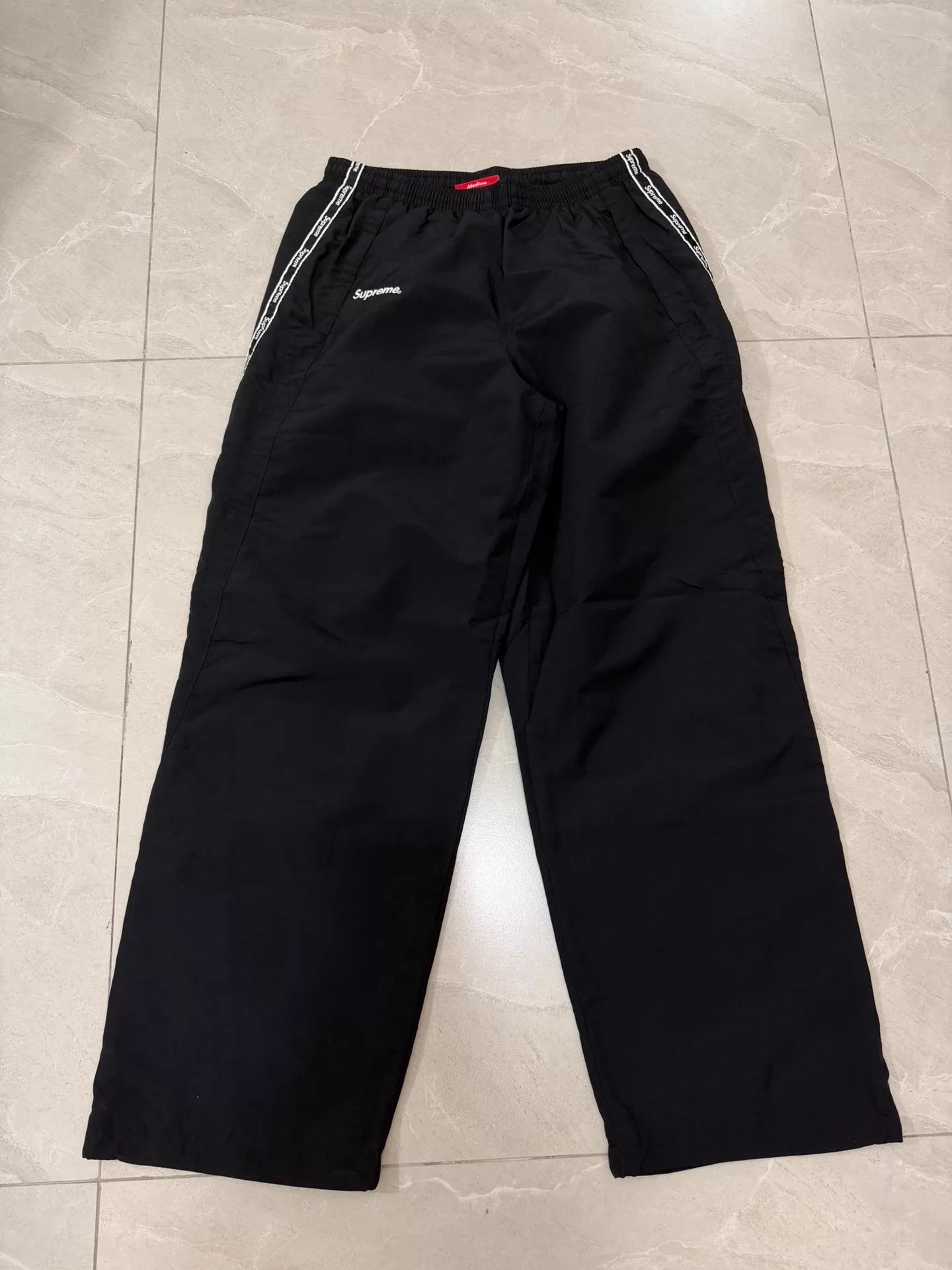Supreme Supreme Side Logo Track Pant Size M | Grailed
