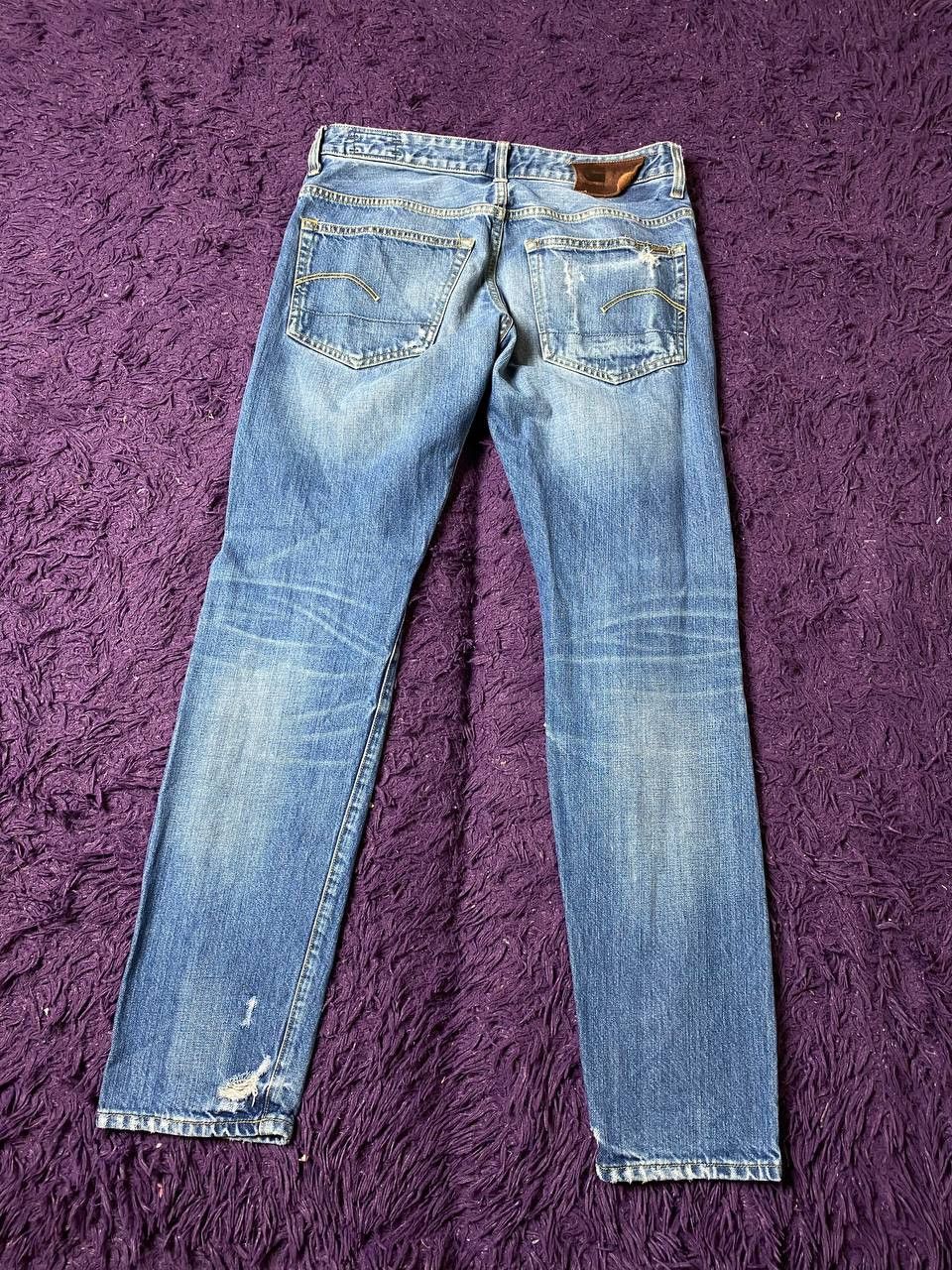 G-Star G-Star Raw distressed Jeans 3301 Y2K logo vintage streetwear Size US 32 / EU 48 - 20 Thumbnail