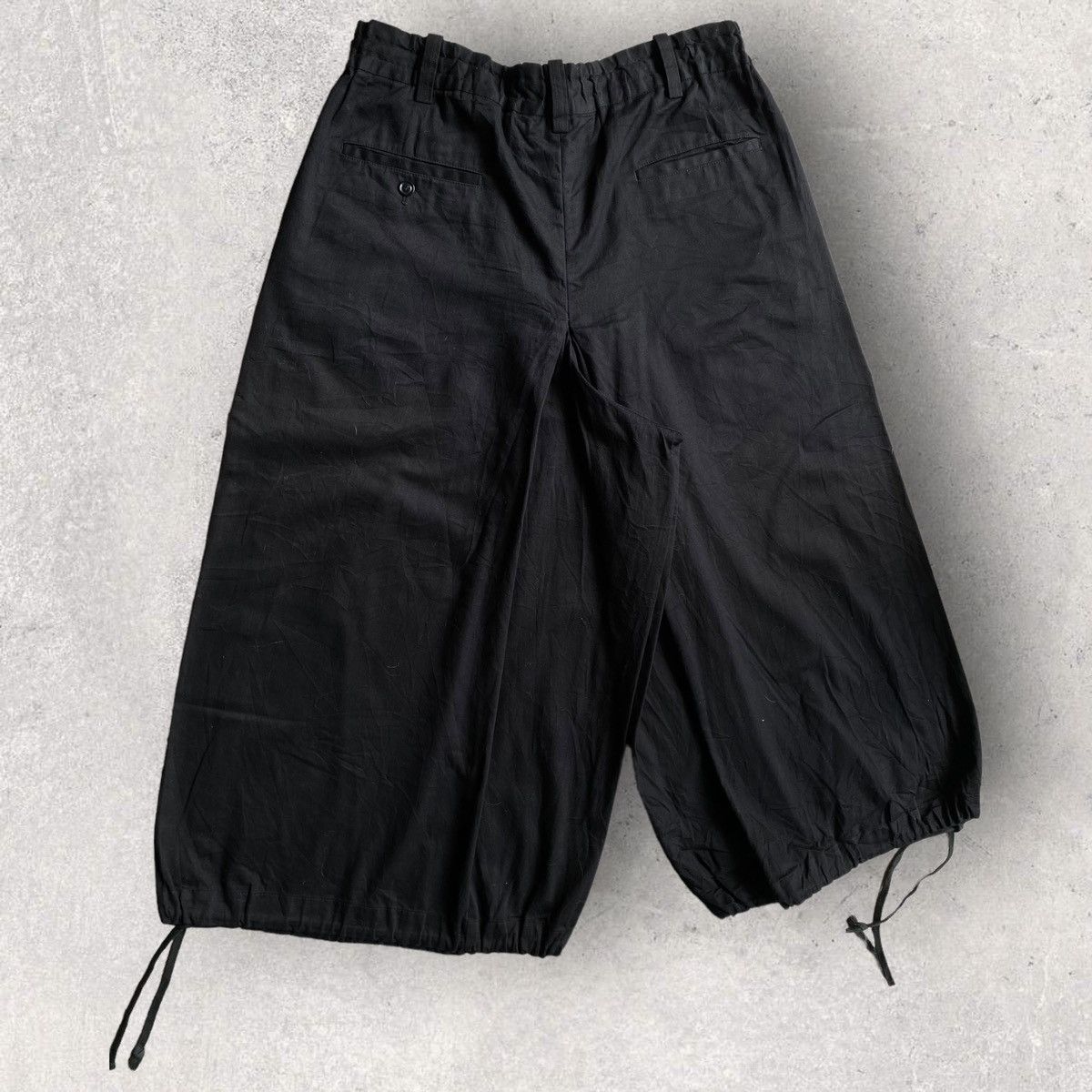 Yohji Yamamoto SS19 Twill Gabardine Hakama Balloon Pants Size US 32 / EU 48 - 8 Thumbnail