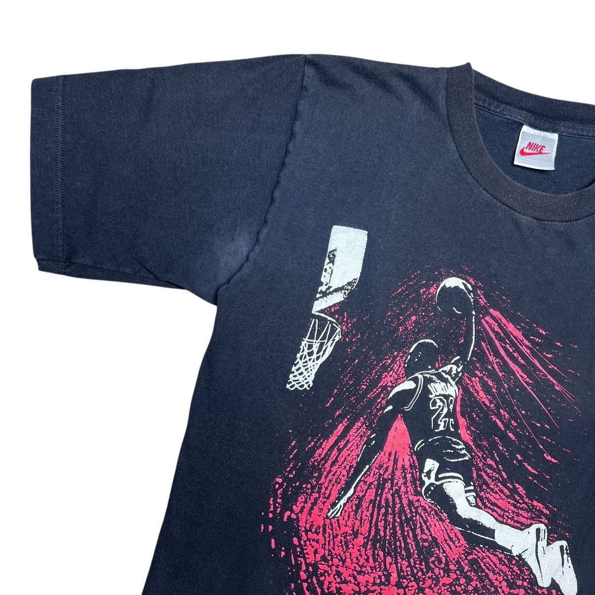 Nike 1990s Nike Michael Jordan 23 Aerospace Dunking Graphic Tee Size US M / EU 48-50 / 2 - 8 Thumbnail