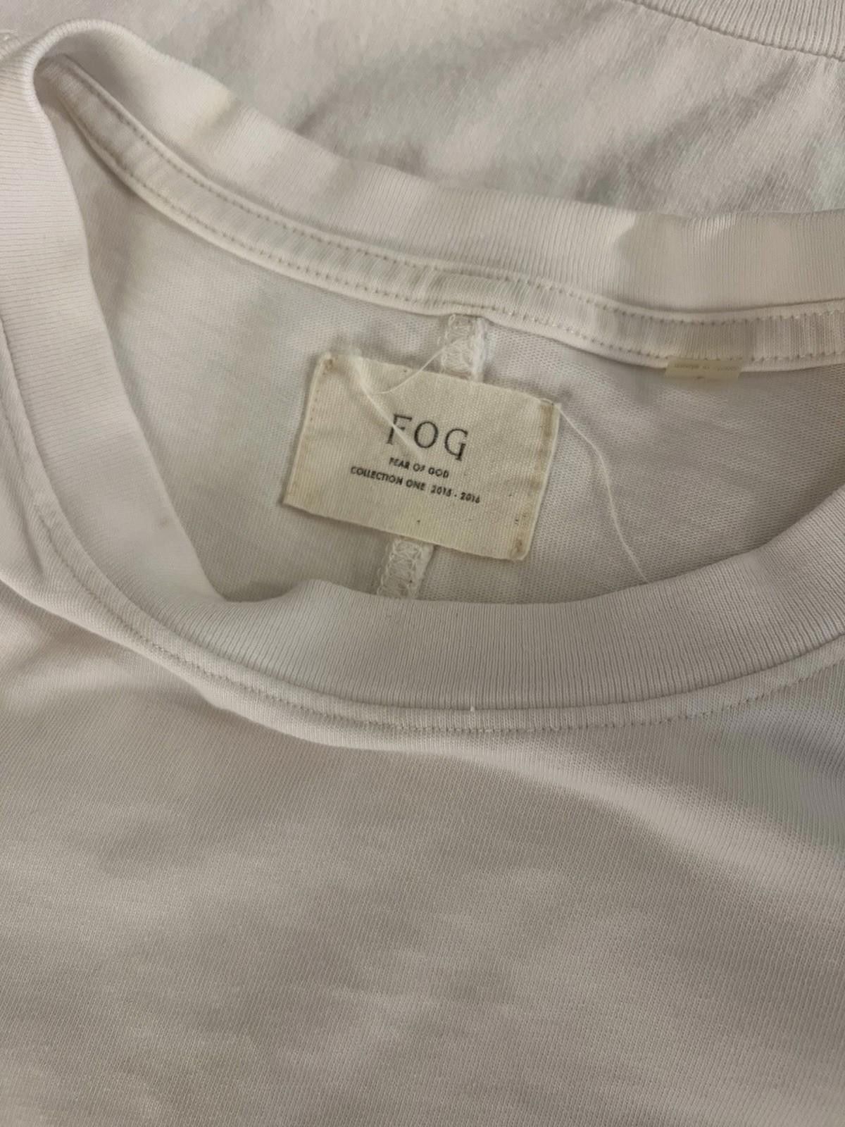 Fear of God Pre-Owned FOG fear Of God Collection One White T-Shirt L Size US L / EU 52-54 / 3 - 10 Thumbnail