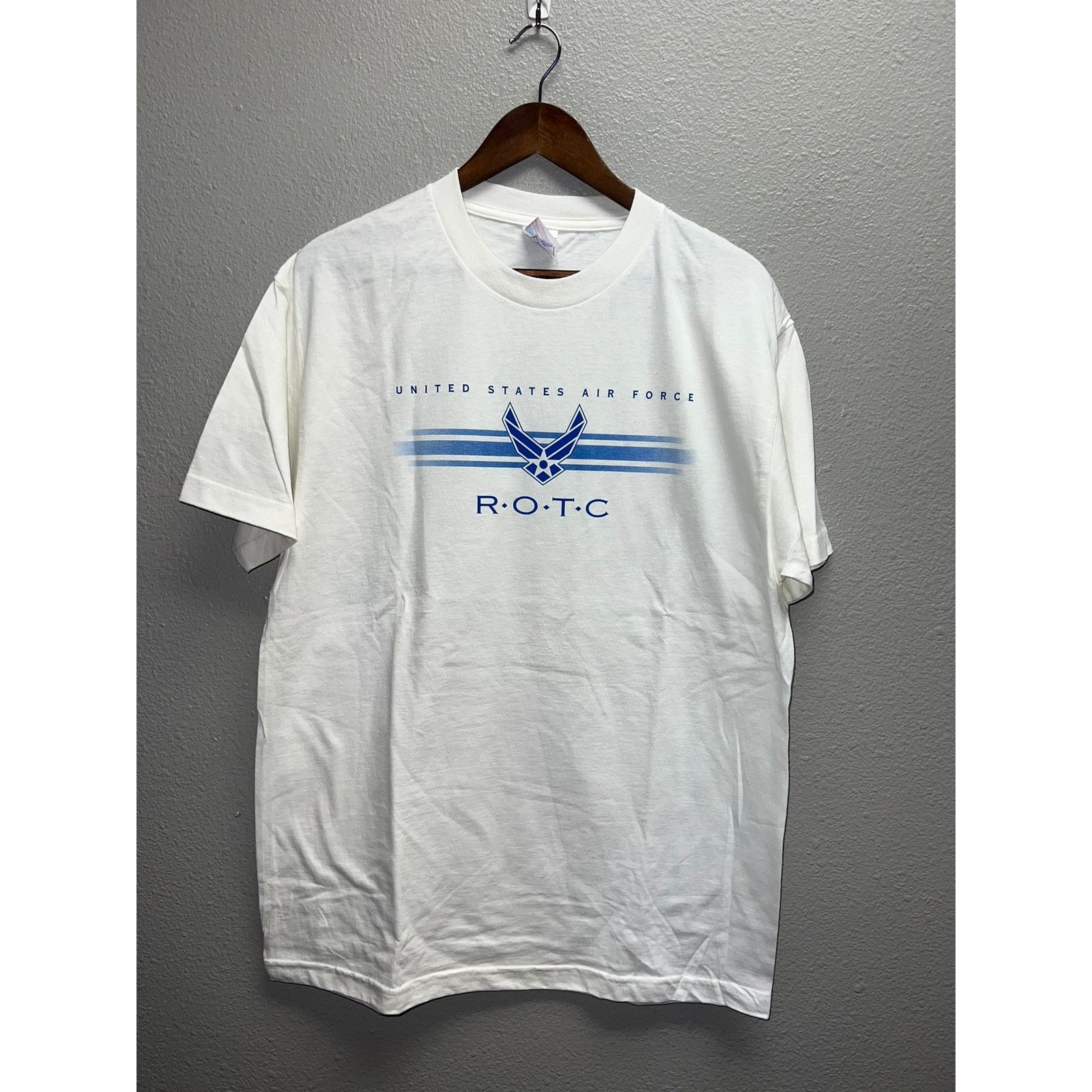 Vintage Vintage USAF ROTC Shirt United States Air Force Tee VTG L Size US L / EU 52-54 / 3 - 1 Thumbnail