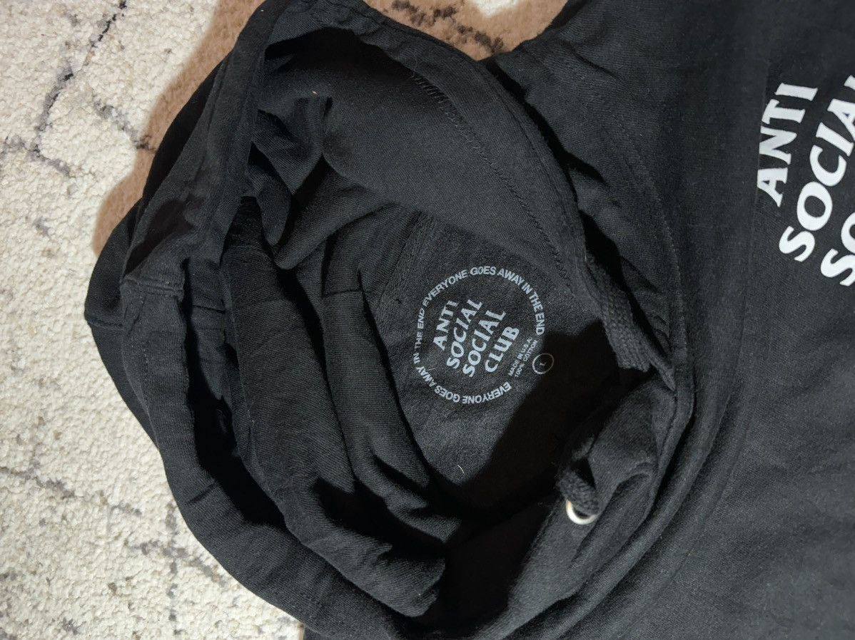 Anti Social Social Club ASSC Anti Social Social Club Hoodie Black Streetwear Large Size US L / EU 52-54 / 3 - 7 Thumbnail