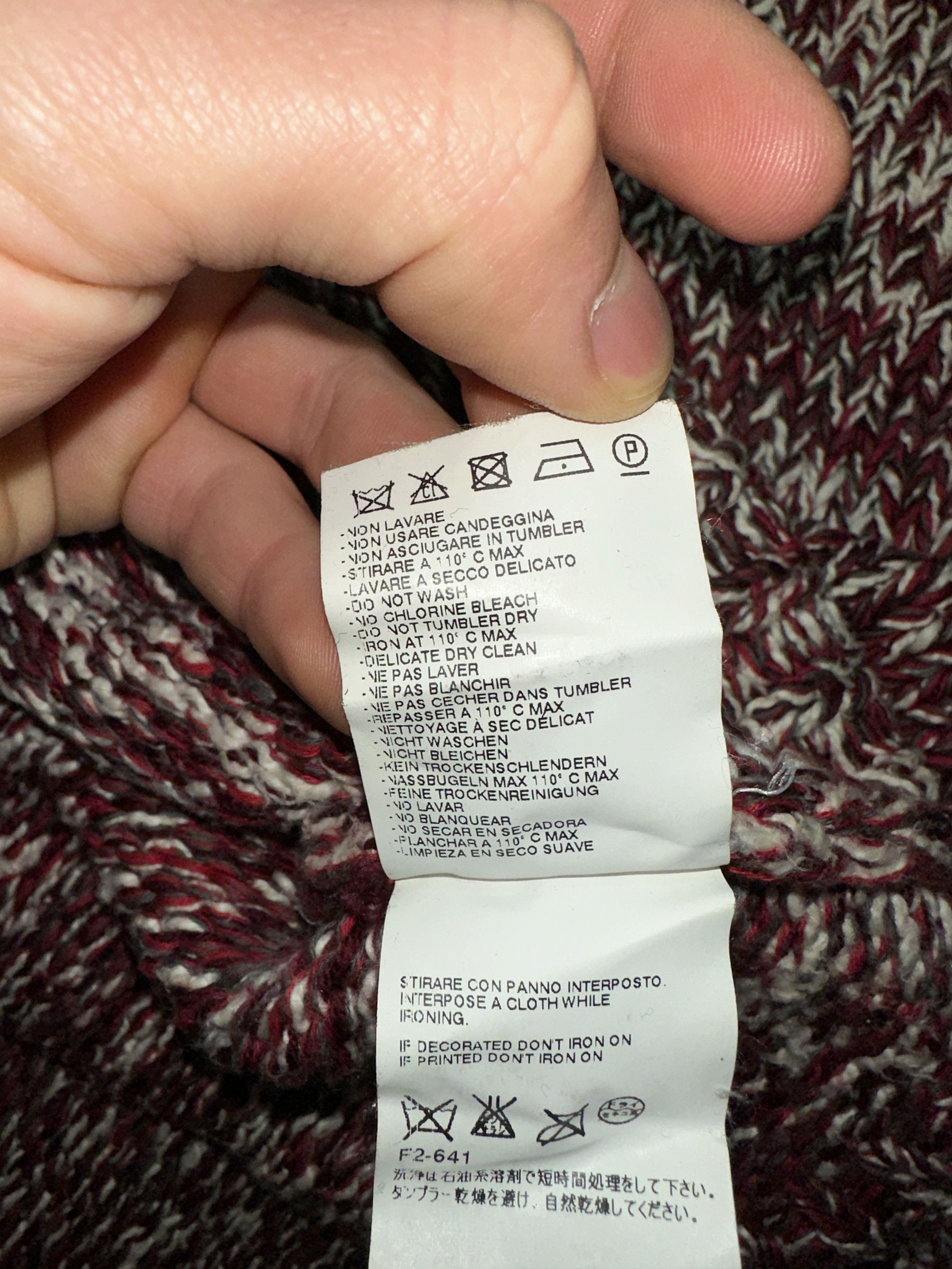 Maison Margiela Maison Margiela 14 Chunky Cotton Wool Knit Oversize Size L Size US L / EU 52-54 / 3 - 17 Thumbnail