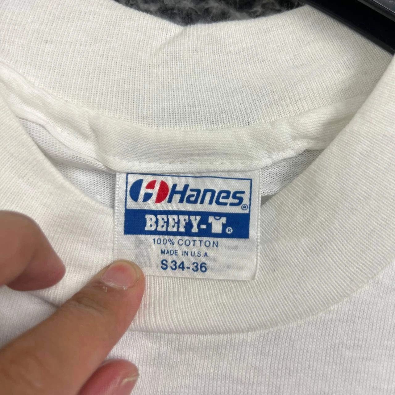 Hanes Vintage Green Peace Swan Shirt Men S Hanes Beefy Deadstock Size US S / EU 44-46 / 1 - 6 Thumbnail