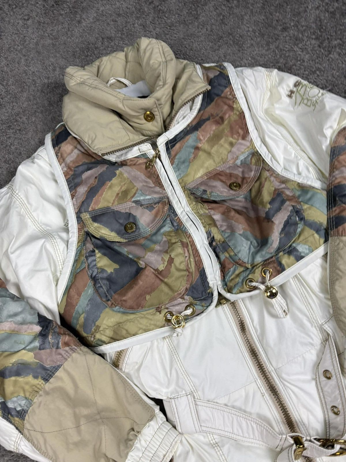 Other White HCC (Henri-Charles Colsenet) ski jumpsuit Size S / US 4 / IT 40 - 3 Thumbnail