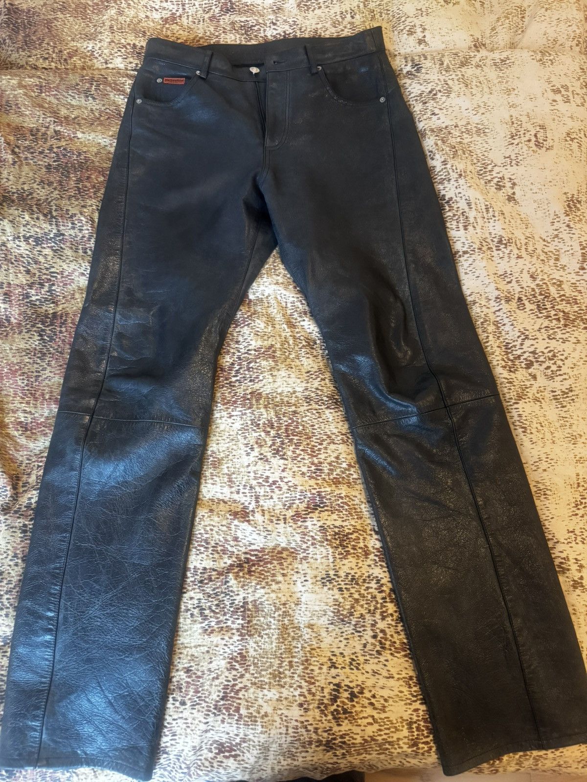 Martine Rose Authentic Martin Rose Leather Pants Size US 32 / EU 48 - 1 Thumbnail