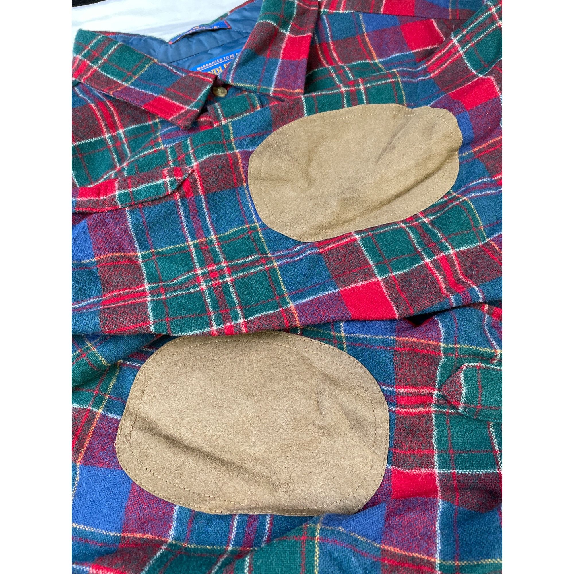 Pendleton Pendleton Men's Red Plaid Wool Long Sleeve Button up Shirt X Size US XL / EU 56 / 4 - 6 Thumbnail