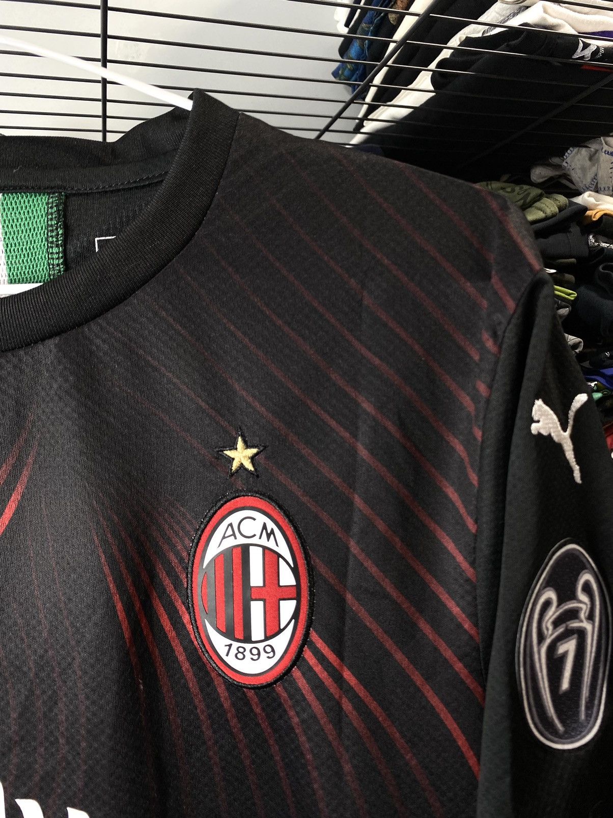 Puma Vintage Puma Ibrahimovic ACM Milan Soccer Jersey T Shirt Size US M / EU 48-50 / 2 - 7 Thumbnail