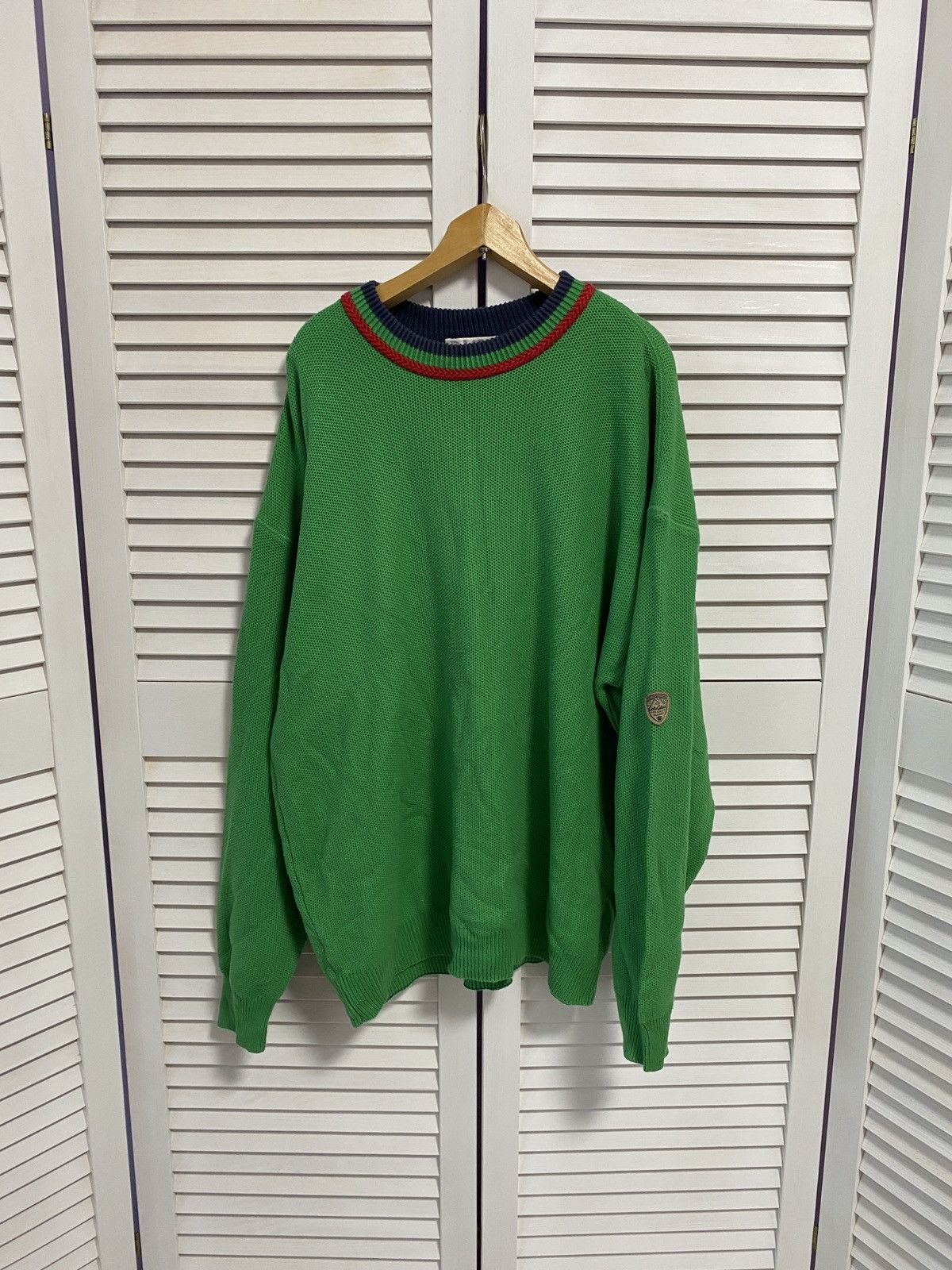 Carlo Colucci × Coogi 🍀 Vintage Sweater Carlo Colucci Japanese Coogi Style Knit Size US L / EU 52-54 / 3 - 1 Thumbnail