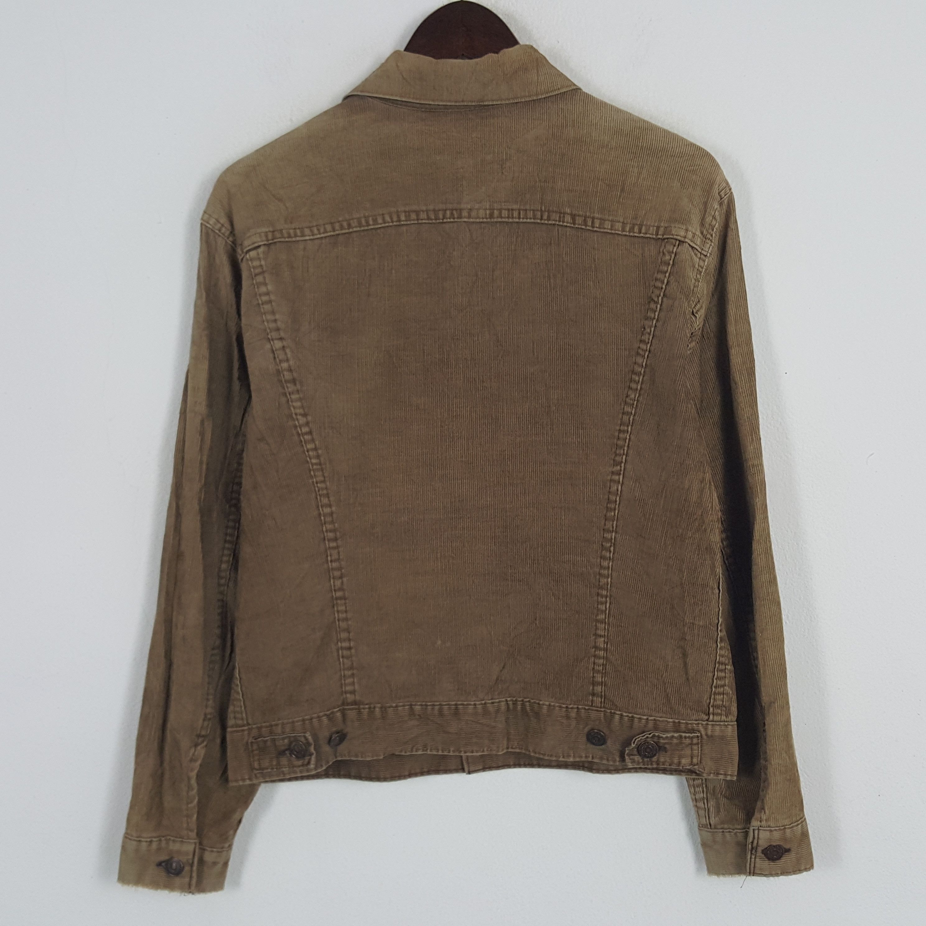Levi's × Vintage Vintage Levi's Corduroy Button Up Jacket Size S / US 4 / IT 40 - 3 Thumbnail