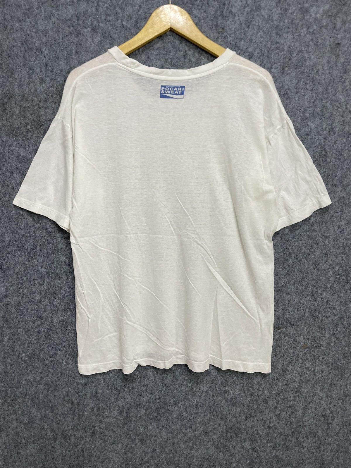 Vintage Vintage 90s Music Battle Pocari Sweat Promo T-Shirt Size US L / EU 52-54 / 3 - 3 Thumbnail
