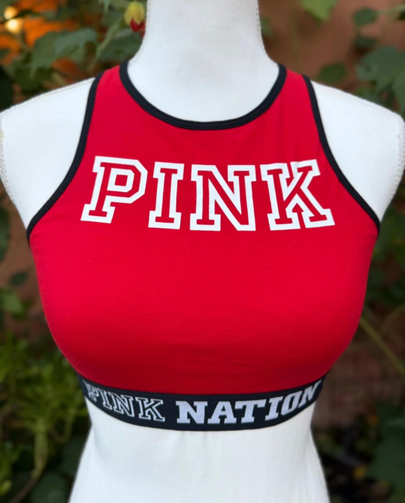 Other Red PINK Victoria Secret Sports Bra Active Wear S (AA-C) Size ONE SIZE - 1 Thumbnail