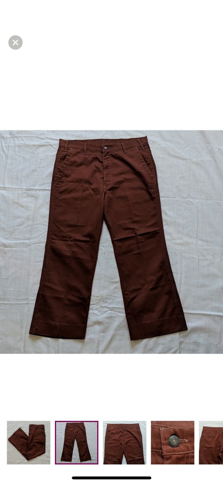 Levi's Vintage Clothing Vintage 70s Levi’s Flared trousers Size US 36 / EU 52 - 1 Thumbnail