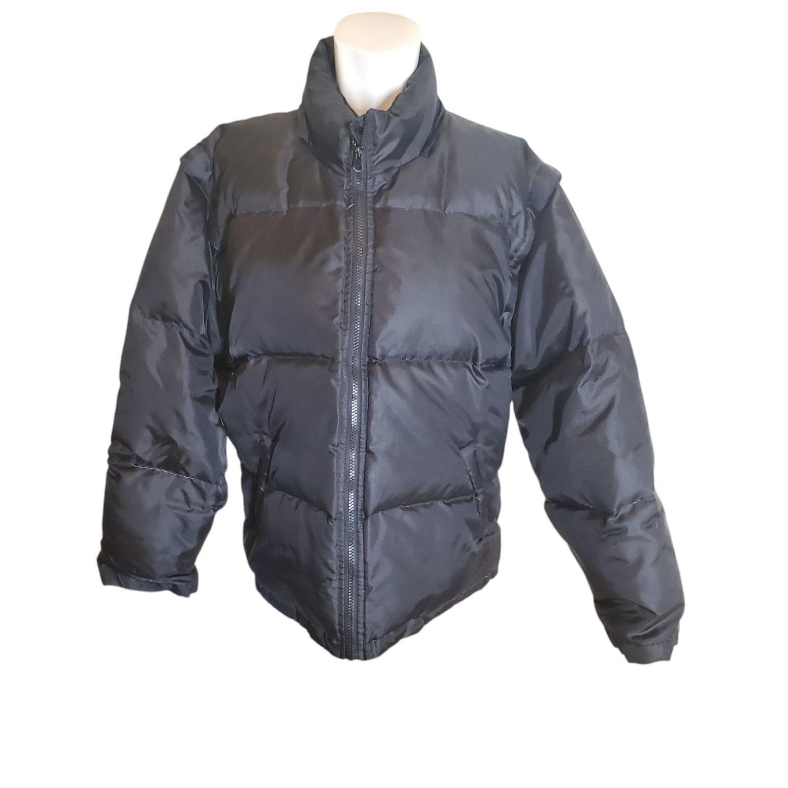 Other Learsi Vintage Women's Puffer Jacket Down Ski Jacket Zip Off Size L / US 10 / IT 46 - 1 Thumbnail