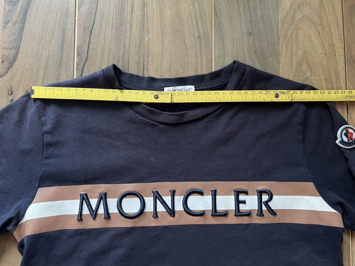 Moncler Moncler Big Logo Tee Size US XS / EU 42 / 0 - 10 Thumbnail