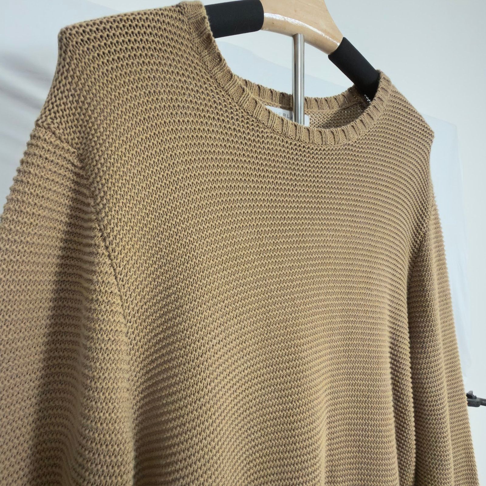 Everlane Everlane Waffle Knit Sweater in Camel - Men's Large Size US L / EU 52-54 / 3 - 2 Thumbnail