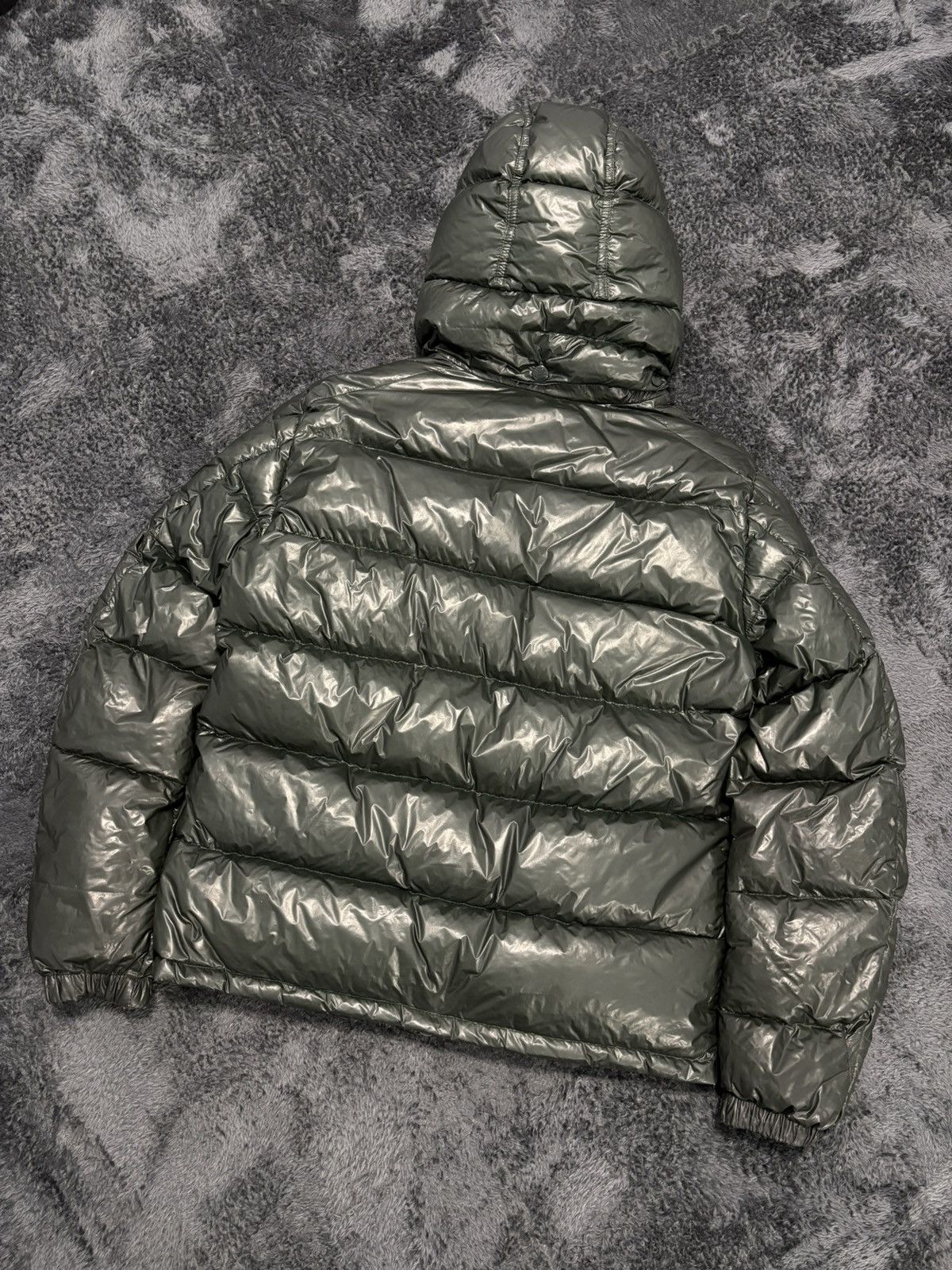 Moncler Moncler Zin Giubotto Down Jacket Rare Green Color Size US S / EU 44-46 / 1 - 2 Thumbnail