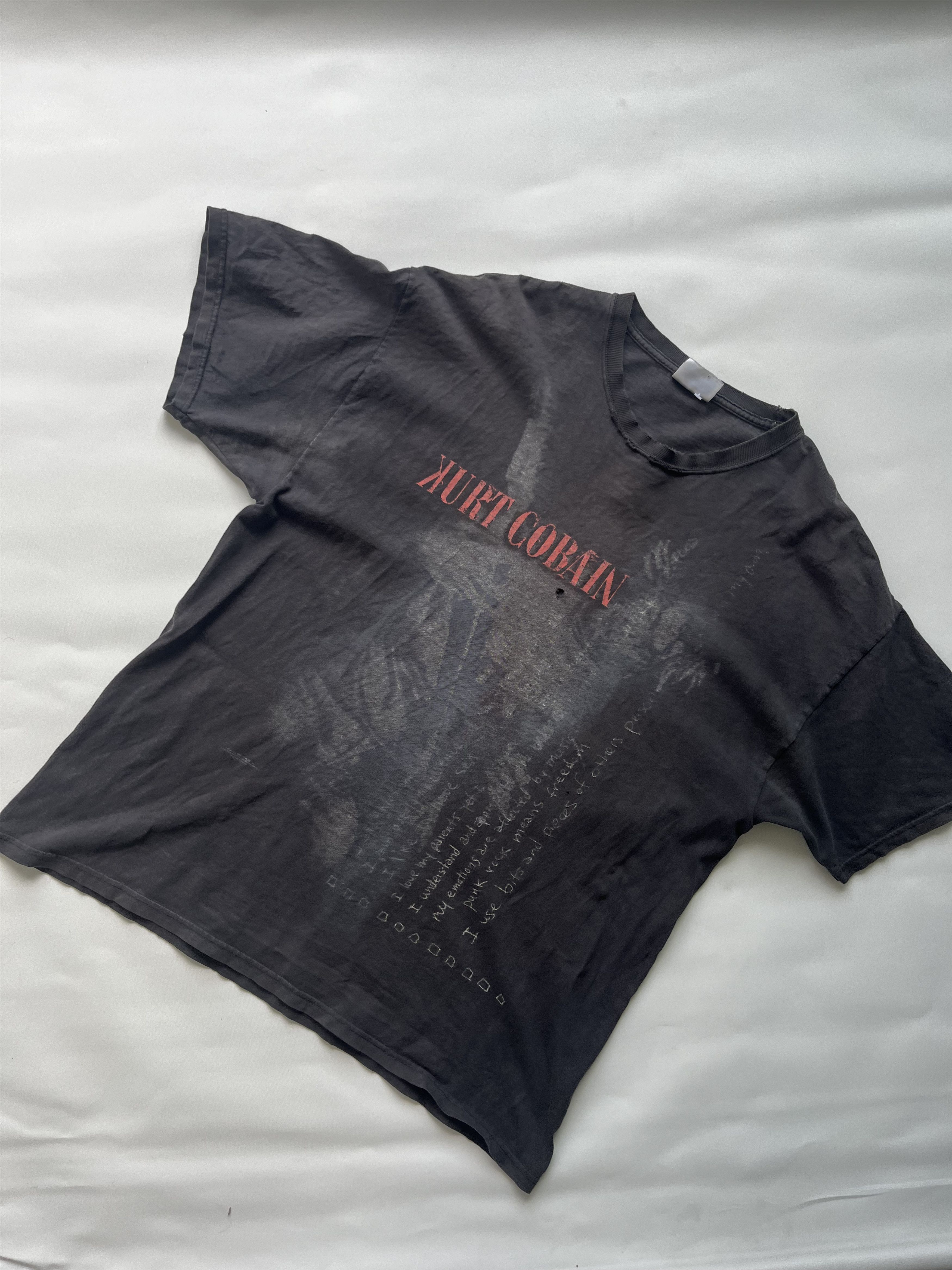 Other Kurt Cobain 'The End Of Music' T-Shirt Size US XL / EU 56 / 4 - 1 Thumbnail
