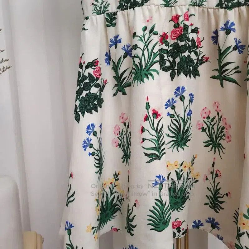 Valentino Valentino Floral Print Short Dress for Women . Size M / US 6-8 / IT 42-44 - 8 Thumbnail