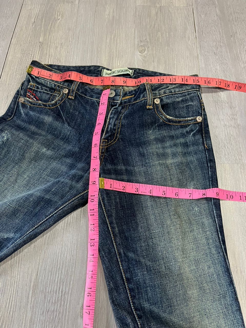 Hysteric Glamour Rare Magic Square Denim Japanese Brand Exhibitionist Jeans Size US 30 / EU 46 - 5 Thumbnail