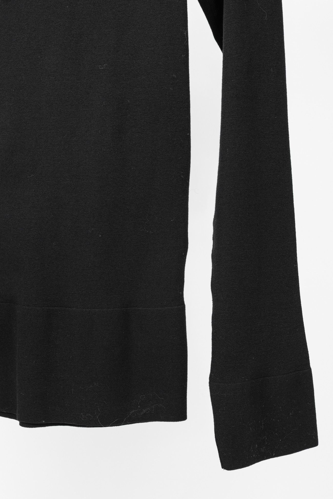 Gucci Gucci SS/11 Black Cotton-Blend Lace-Up Pullover Size M / US 6-8 / IT 42-44 - 6 Thumbnail