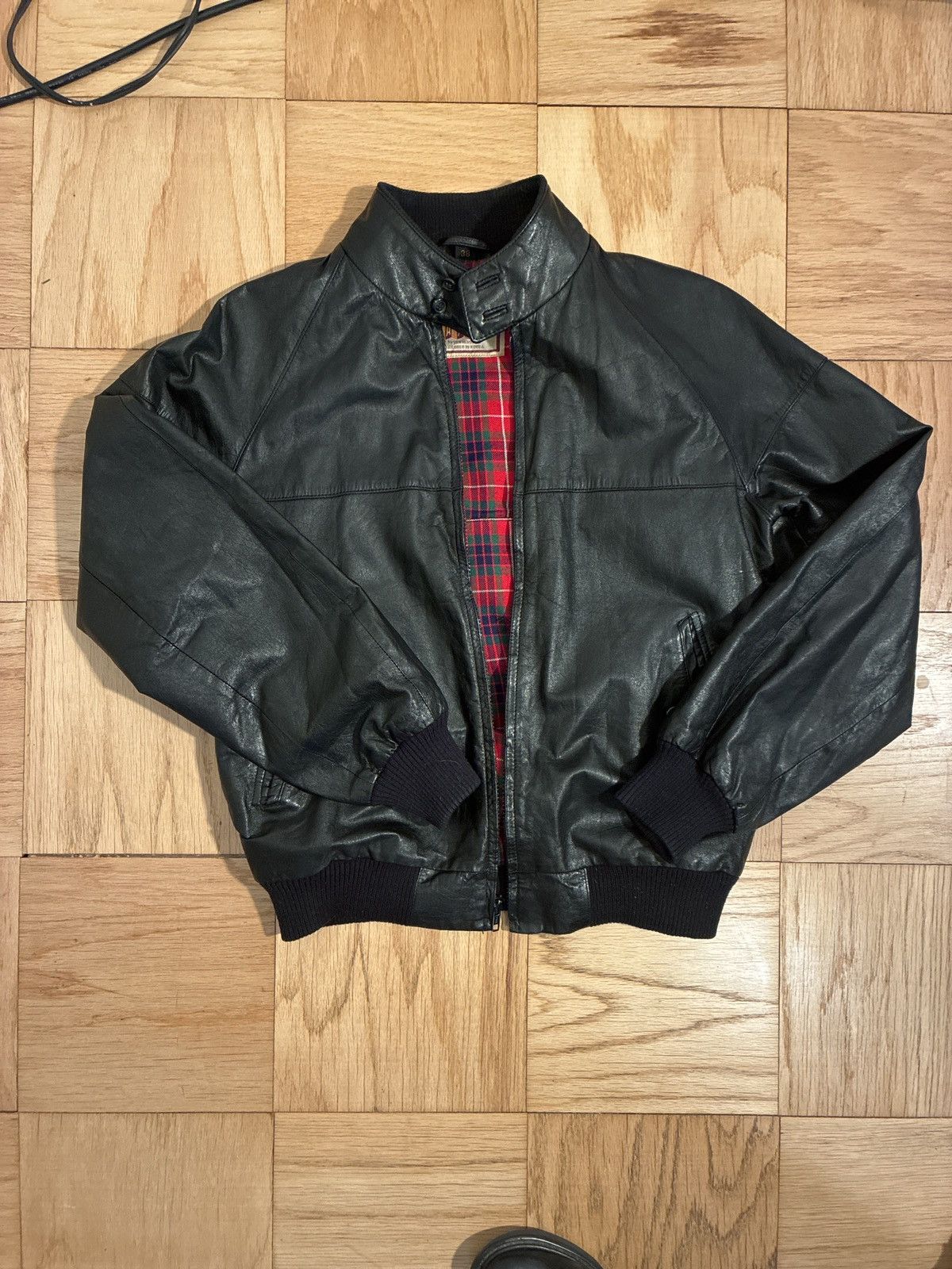 Vintage Leather Baracuta G9 Jacket