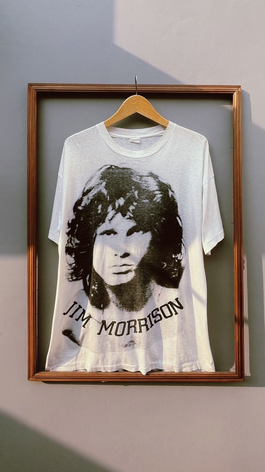 image of Vintage The Doors Jim Morrison 90’S Rare in White, Men's (Size XL)