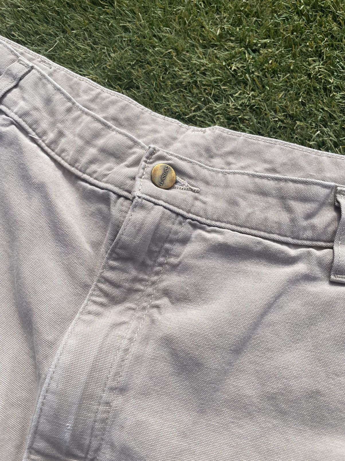 Carhartt VTG Carhartt Short Canvas B278 GKH Khaki Men’s Size 38 Size US 38 / EU 54 - 2 Thumbnail