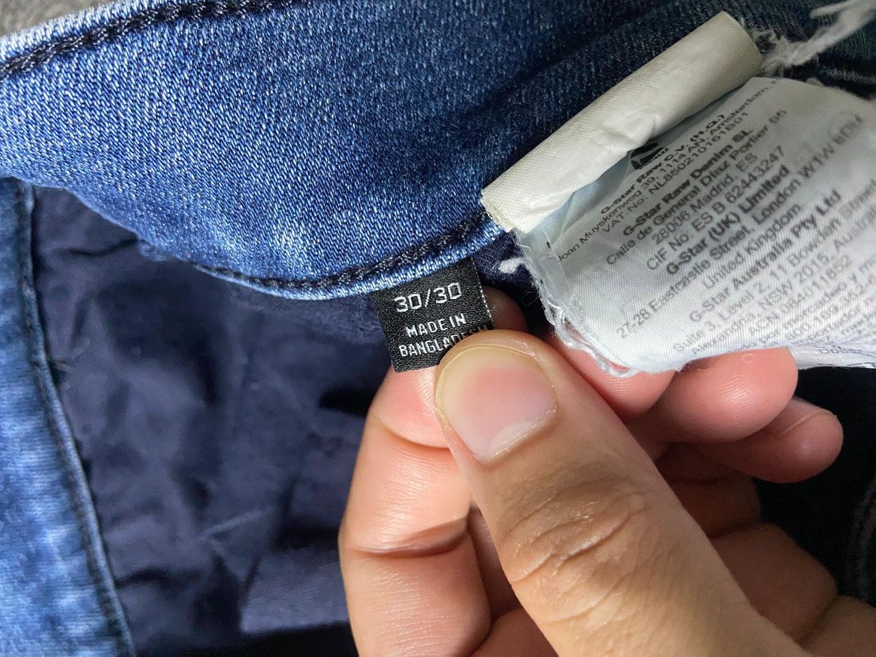 G-Star G-STAR RAW DSTAQ 3D Slim Ripped Jeans (141) Size US 31 - 3 Thumbnail