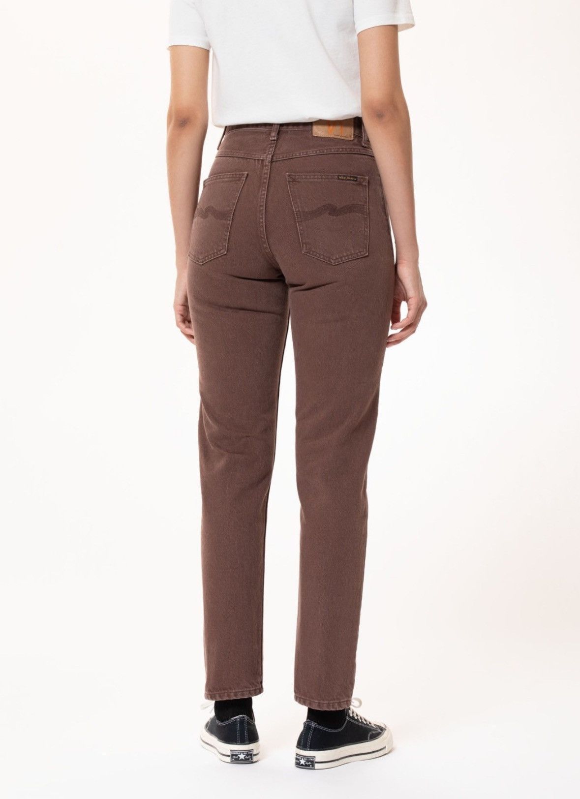 Nudie Jeans × Vintage Nudie jeans Co 27/28 breezy Britt cinnamon pant denim chino Size 27" / US 4 / IT 40 - 4 Thumbnail