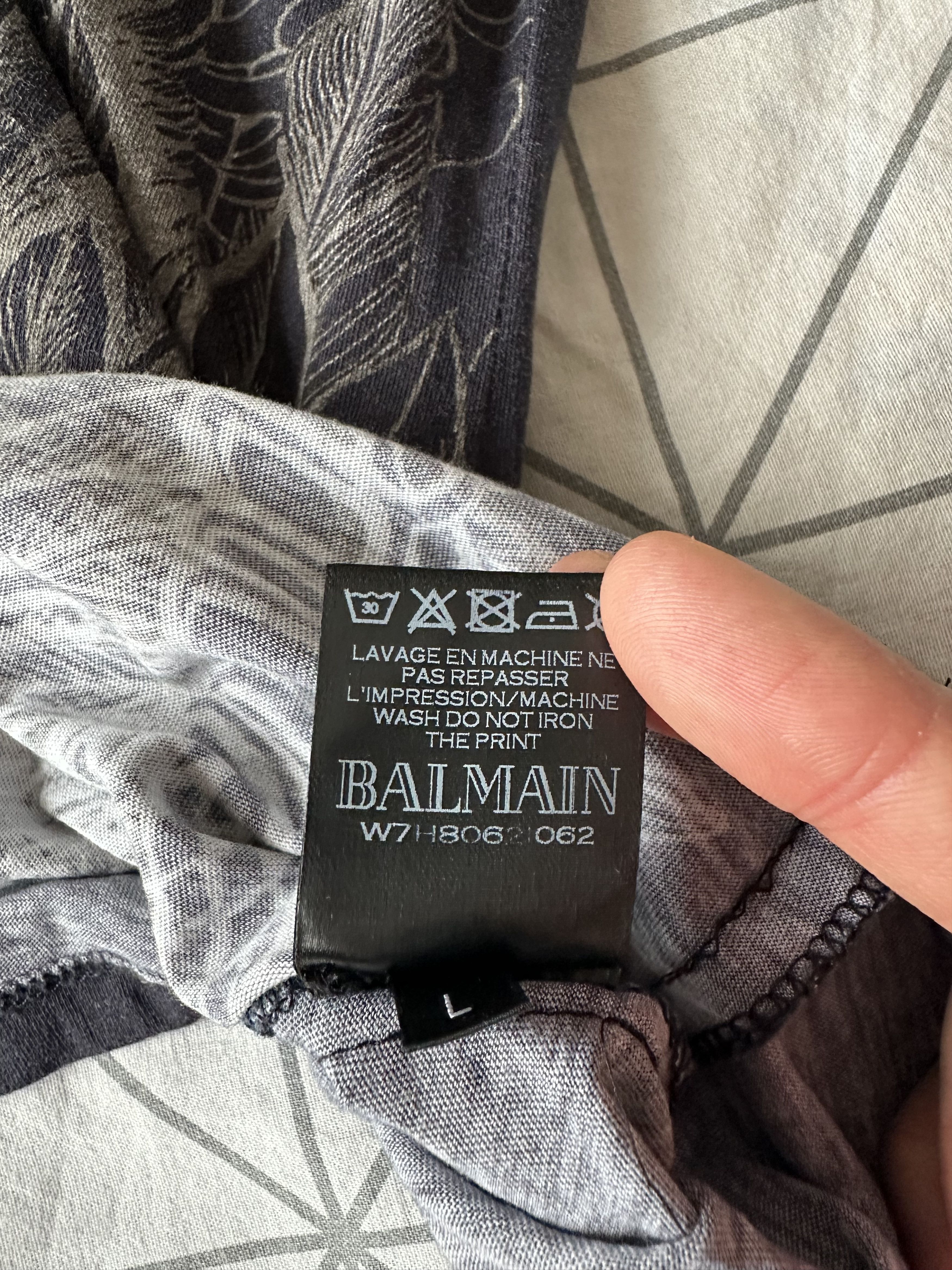 Balmain 2017 Balmain Army Snake & Eagle Double Sleeve Longsleeve Size US L / EU 52-54 / 3 - 5 Thumbnail