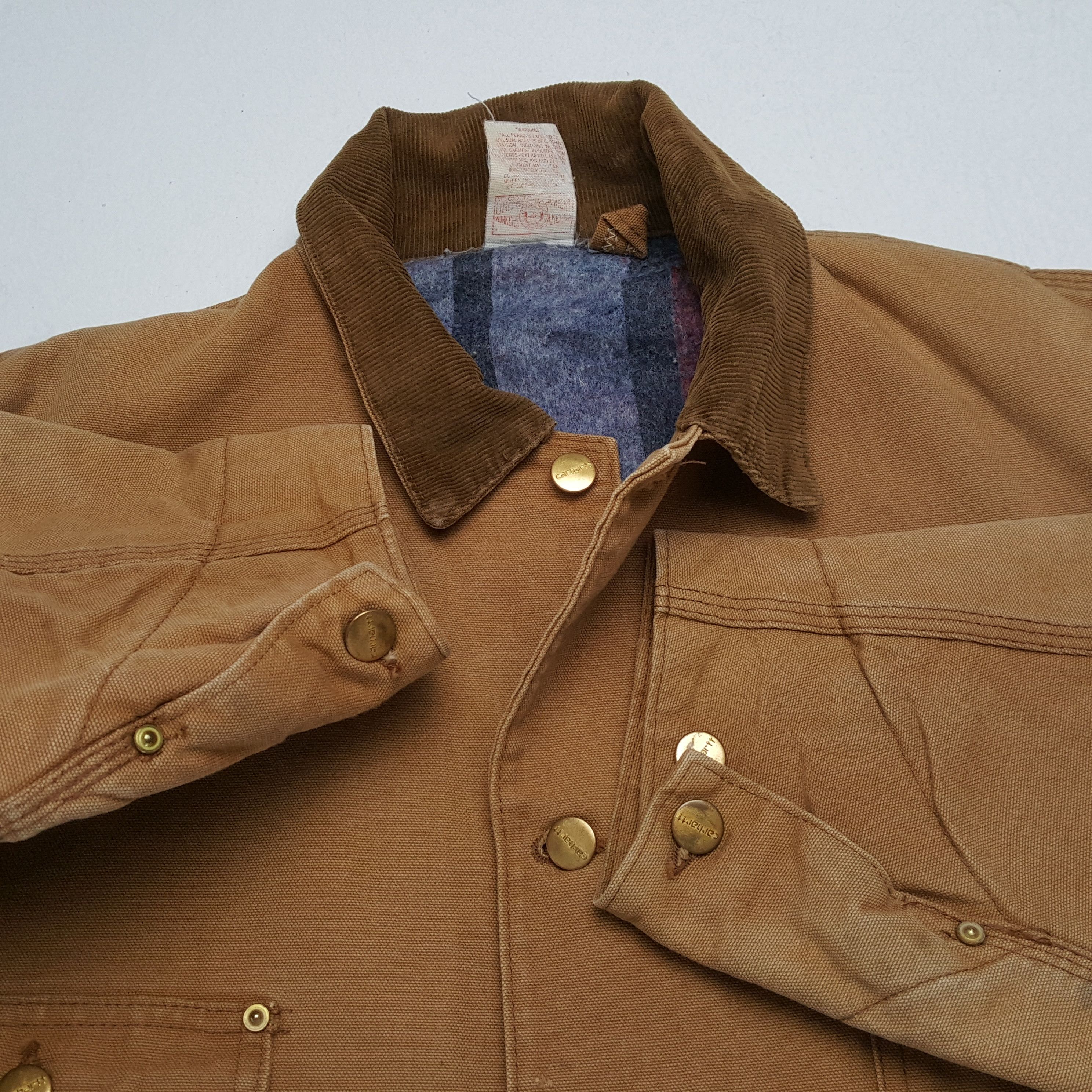 Carhartt × Vintage CARHARTT American Winter Streetwear Workwear Style Jacket Size US XXL / EU 58 / 5 - 8 Thumbnail