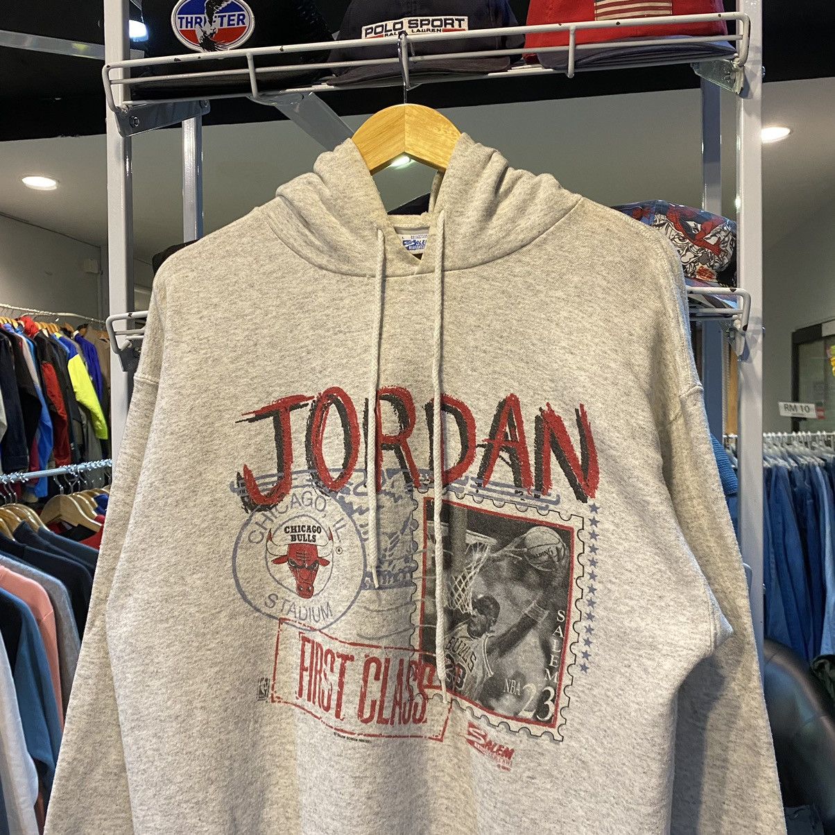 NBA Vintage 1990 Michael Jordan First Class chicago bulls hoodie Size US L / EU 52-54 / 3 - 3 Thumbnail