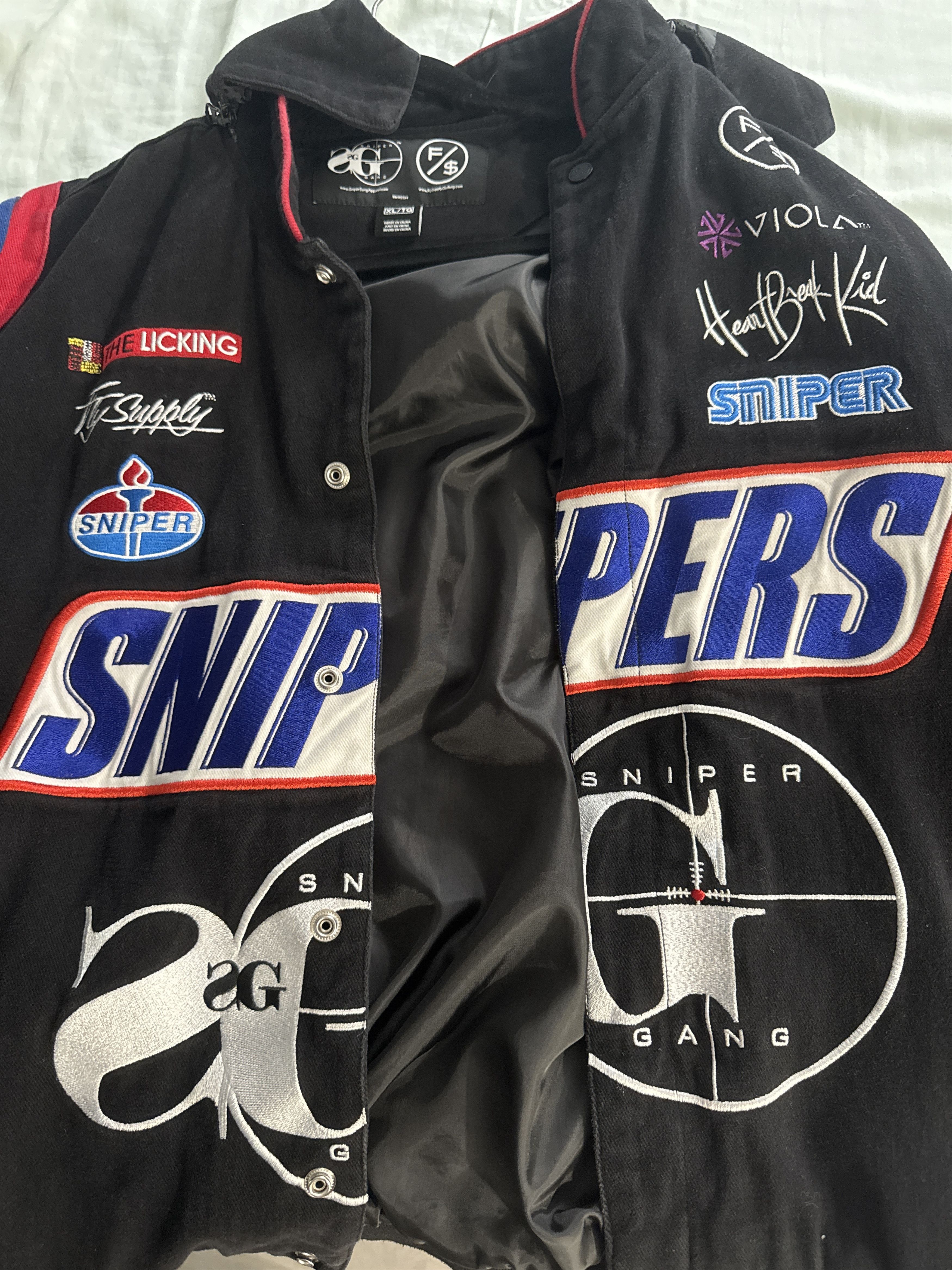 Sniper Gang Sniper Gang Fly Supply Nascar Hoodie Size US XL / EU 56 / 4 - 1 Thumbnail