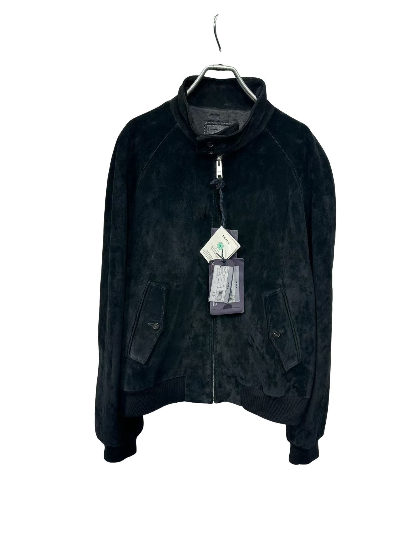 Prada Prada Suede Bomber Jacket Size 50 Size US M / EU 48-50 / 2 - 1 Thumbnail