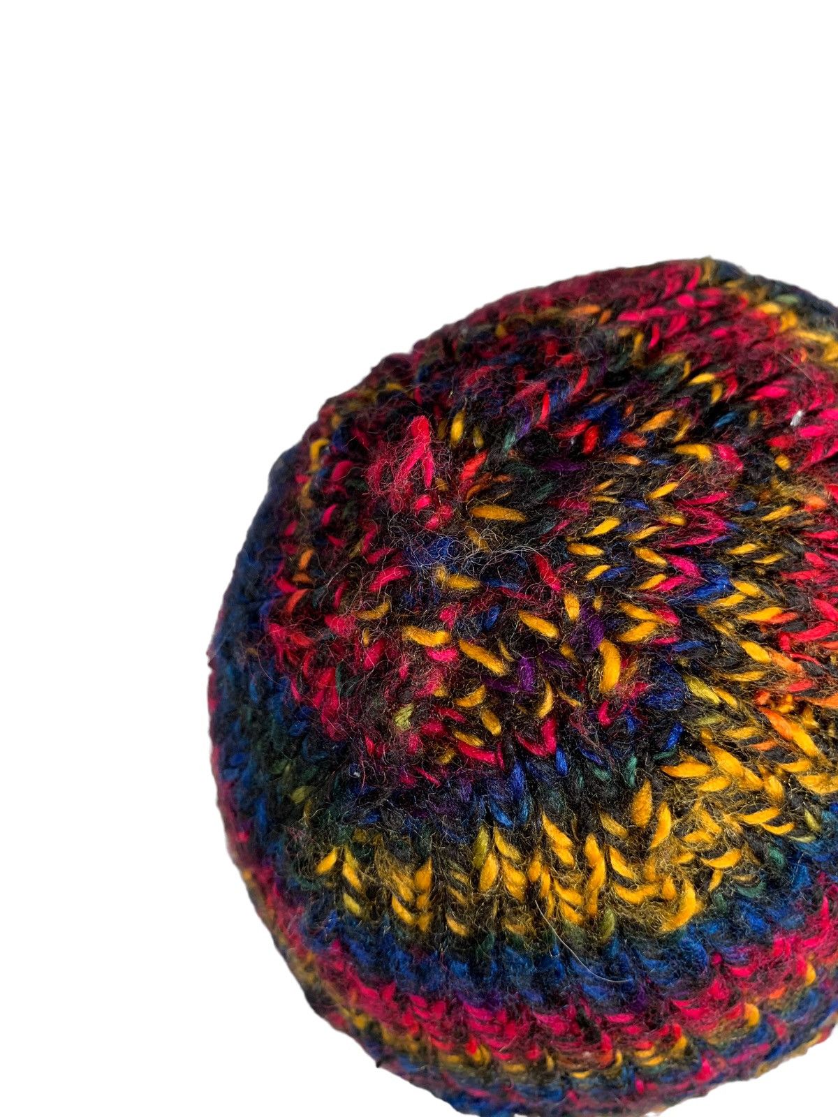 Japanese Brand × Kapital × Vintage Hippies style Multicolour Knitted Beanie Hats Size ONE SIZE - 10 Thumbnail