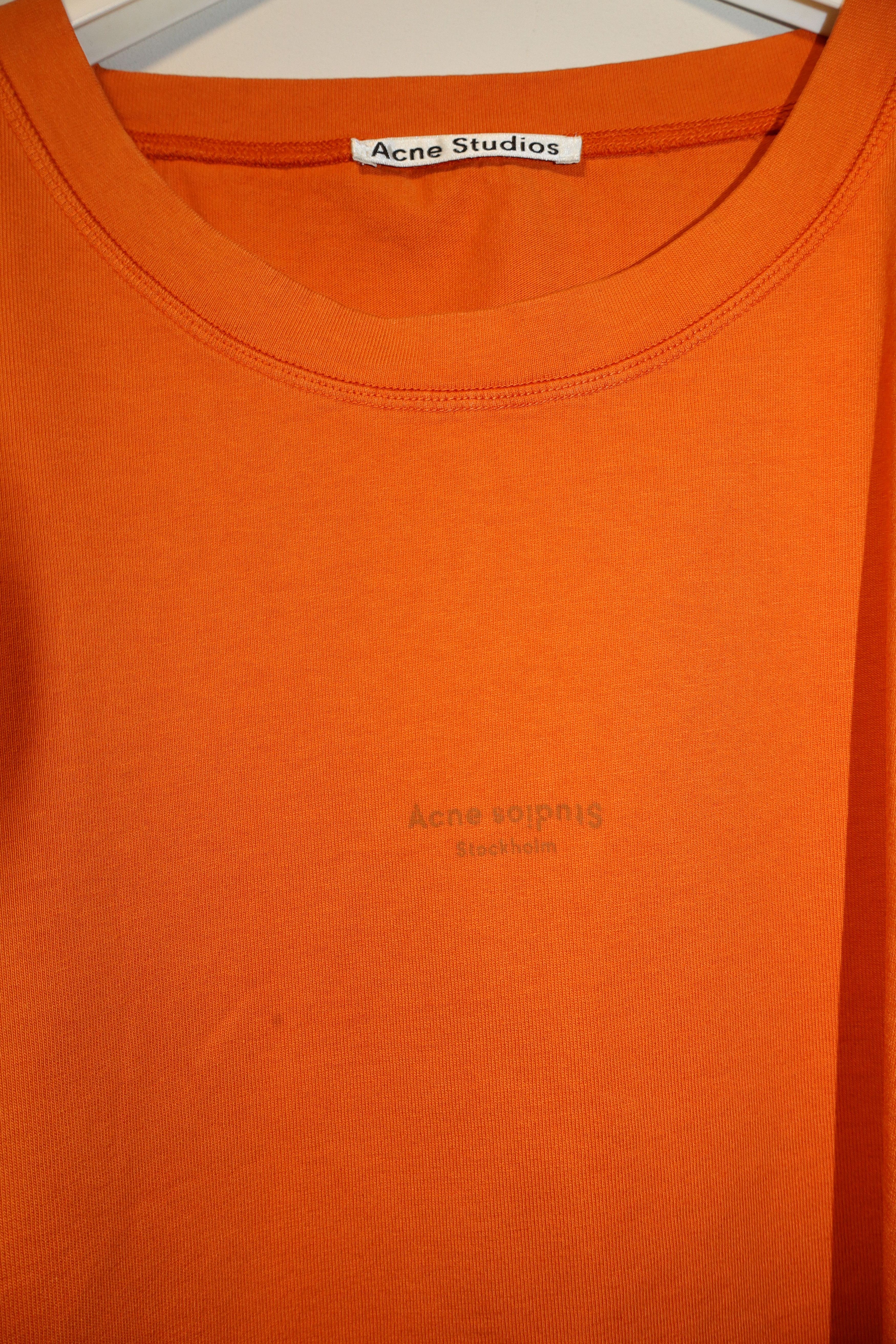 Acne Studios Tohnek logo print t-shirt Size S / US 4 / IT 40 - 3 Thumbnail