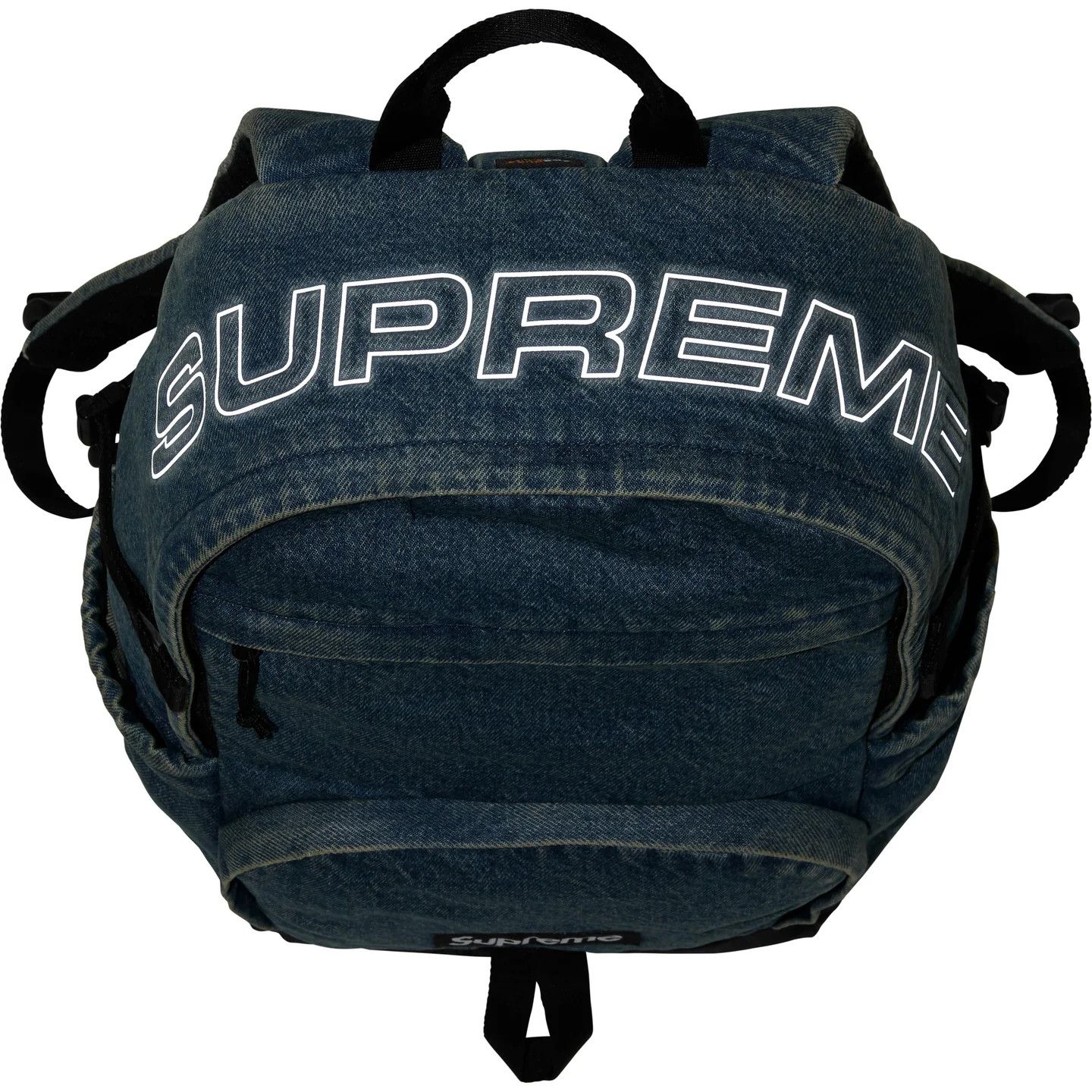 Supreme SUPREME FW25 'Washed Indigo' DENIM BACKPACK OS Size ONE SIZE - 5 Thumbnail