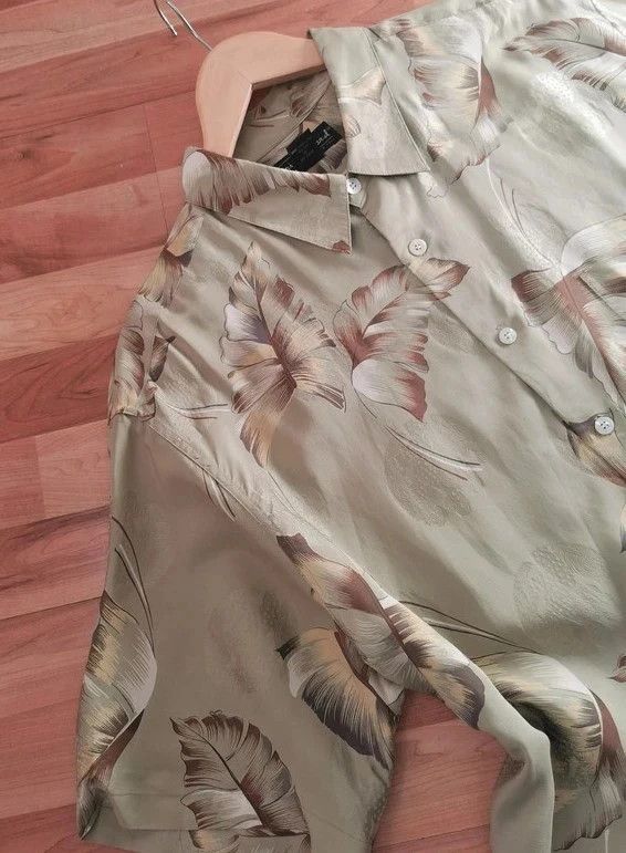 Tori Richard Silk vintage shirt Tori Richard Size US XL / EU 56 / 4 - 2 Thumbnail